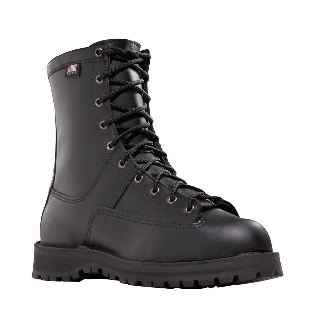 Recon 8 200G Unisex Tactical Boots for Men & Women - Black Military & Hiking Shoes - Waterproof Combat Boots for Outdoor, Work & Adventure Activities