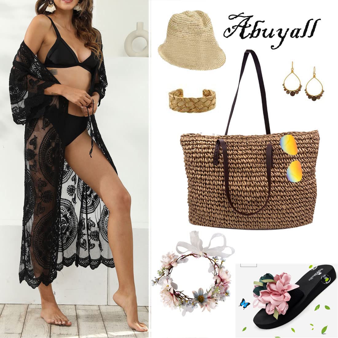 Women's Straw Woven Shoulder Bag - Summer Beach Tote Handbag for Women - Perfect for Beach Outings, Picnics, and Casual Shopping
