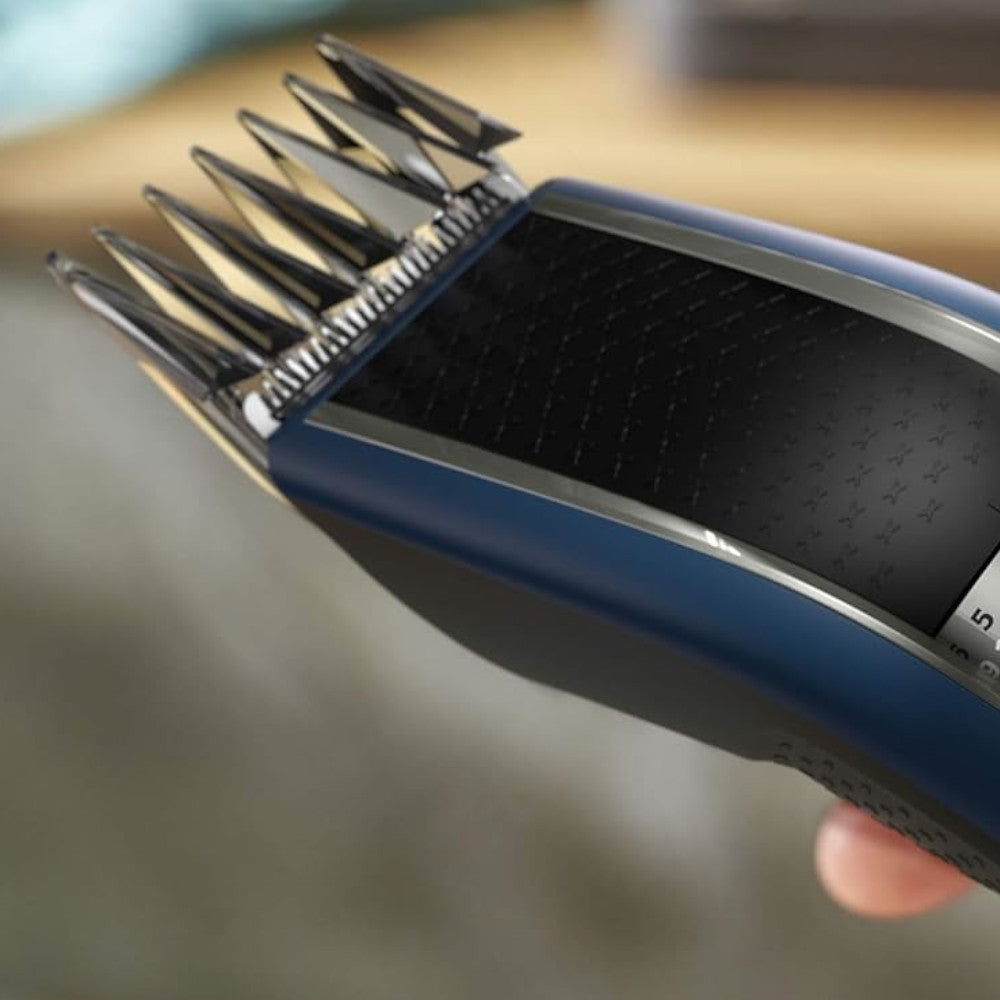 PHILIPS HC5612/15 Series 5000 Rechargeable & Washable Hair Clipper for Men - Professional Cordless Hair Trimmer with Self-Sharpening Blades - Perfect for Home Haircuts, Beard Trimming, and Personal Grooming