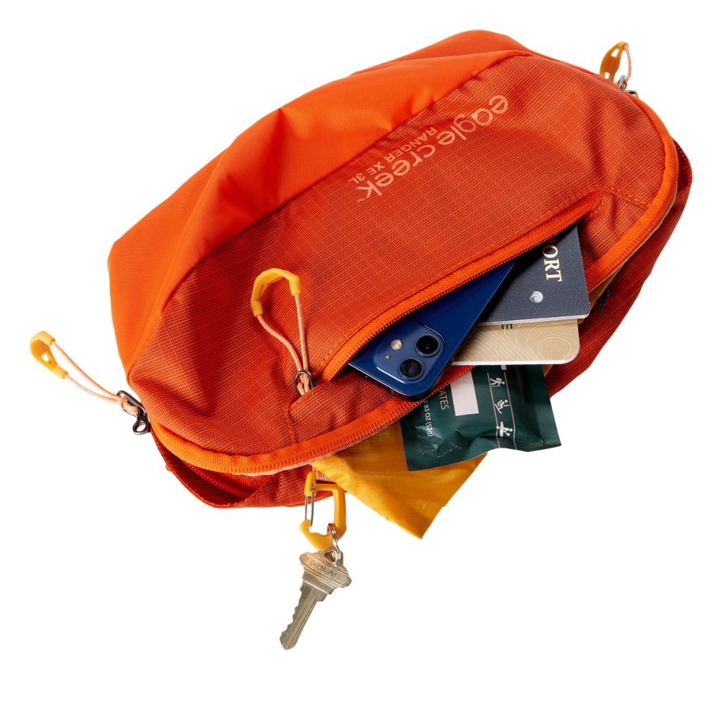 Eagle Creek Ranger XE 3L Waist/Shoulder Pack - Lightweight Travel Bag for Hiking, Camping & Outdoor Adventures (Rising Sun)