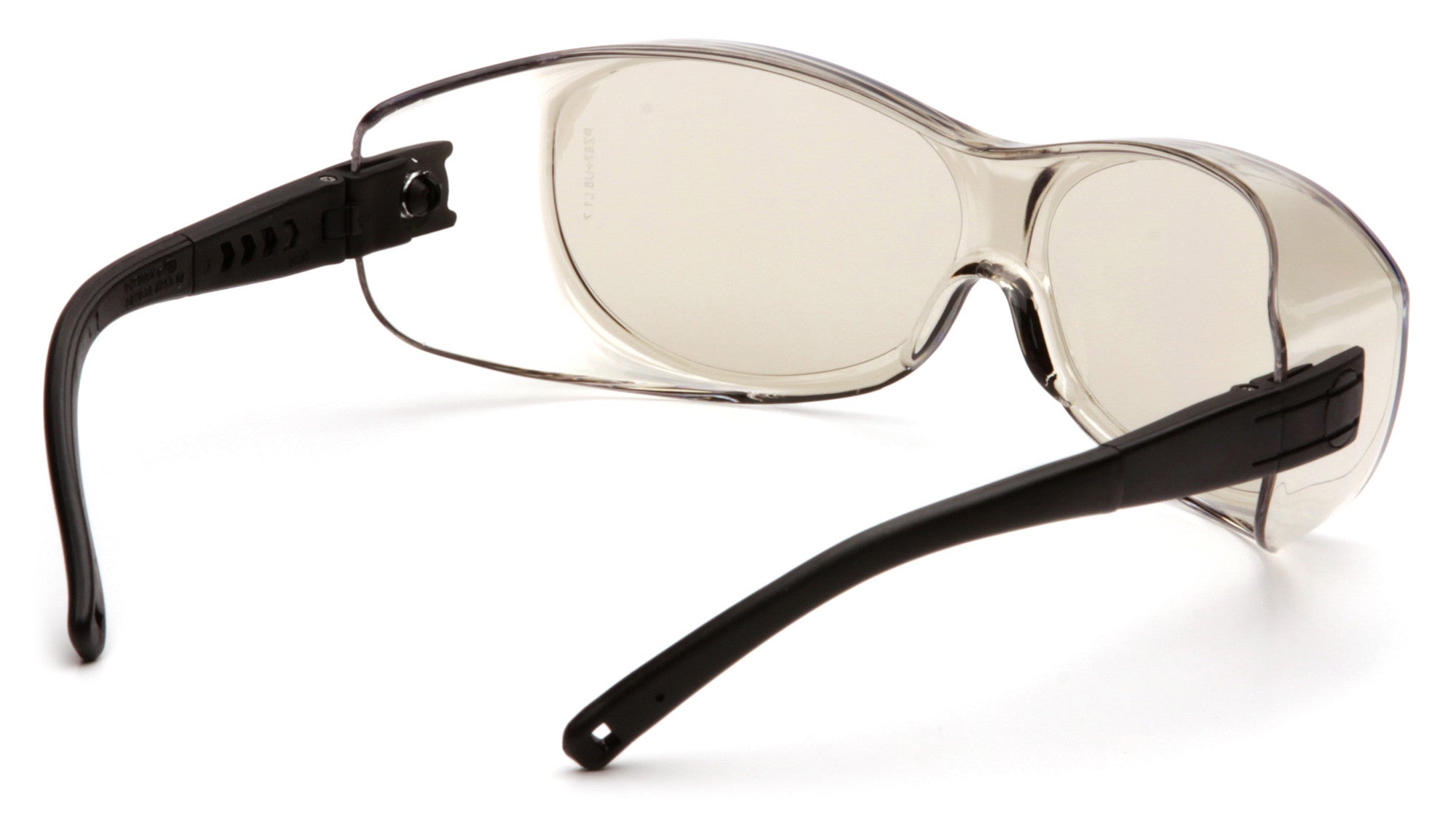 Pyramex S3580SJ OTS Safety Glasses - Clear Anti-Fog Lens for Indoor & Outdoor Use - ANSI Z87.1 Certified - Ideal for Construction, Woodworking, and DIY Projects