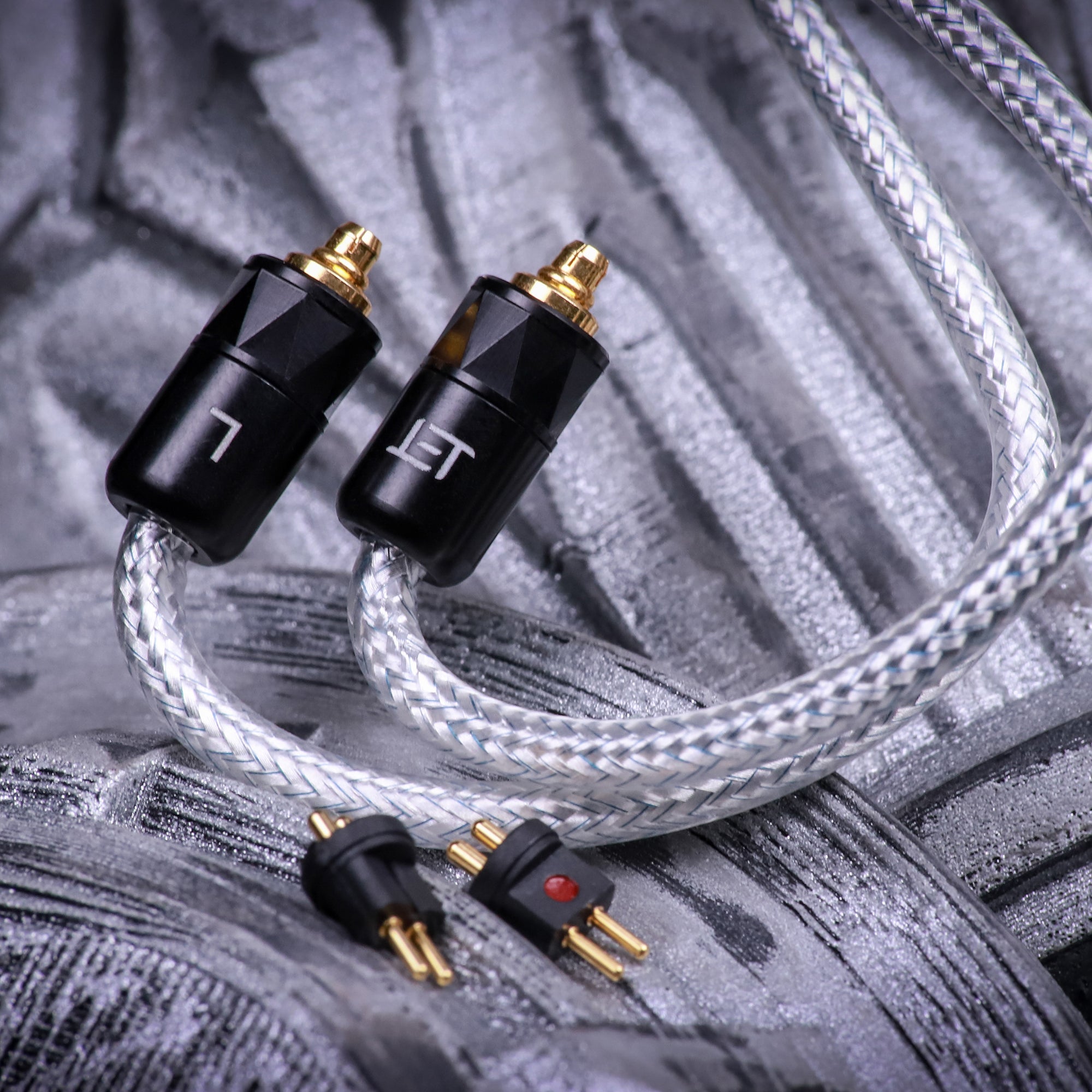 Eletech Premium In-Ear Cable - School of Athens Euclid Edition | High-Quality Audio Upgrade for Audiophiles | Perfect for Studio Monitoring, Gaming & Travel