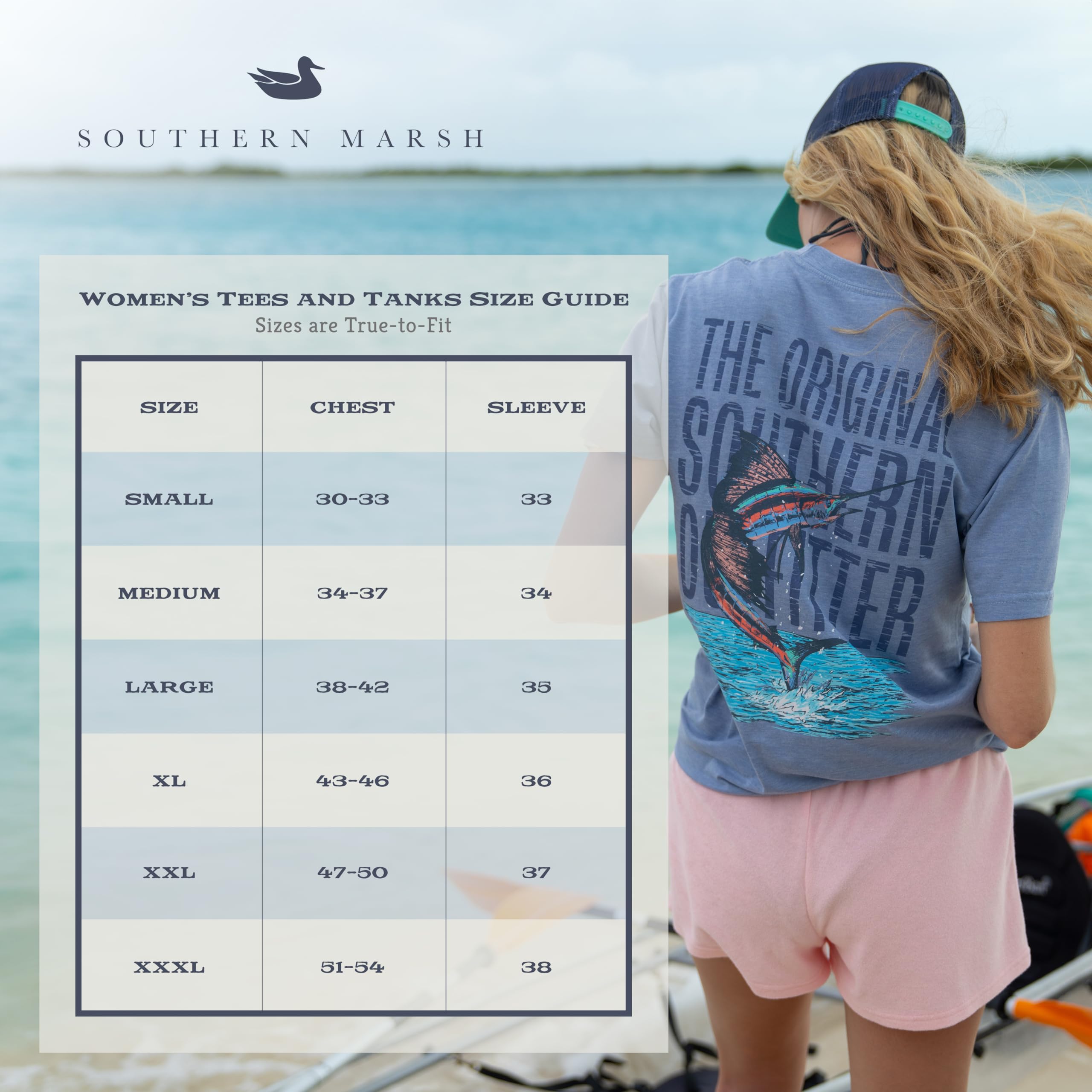 Southern Marsh LS FieldTec Comfort Tee - Island Fade | Moisture-Wicking Long Sleeve Shirt for Outdoor Activities, Hunting & Casual Wear