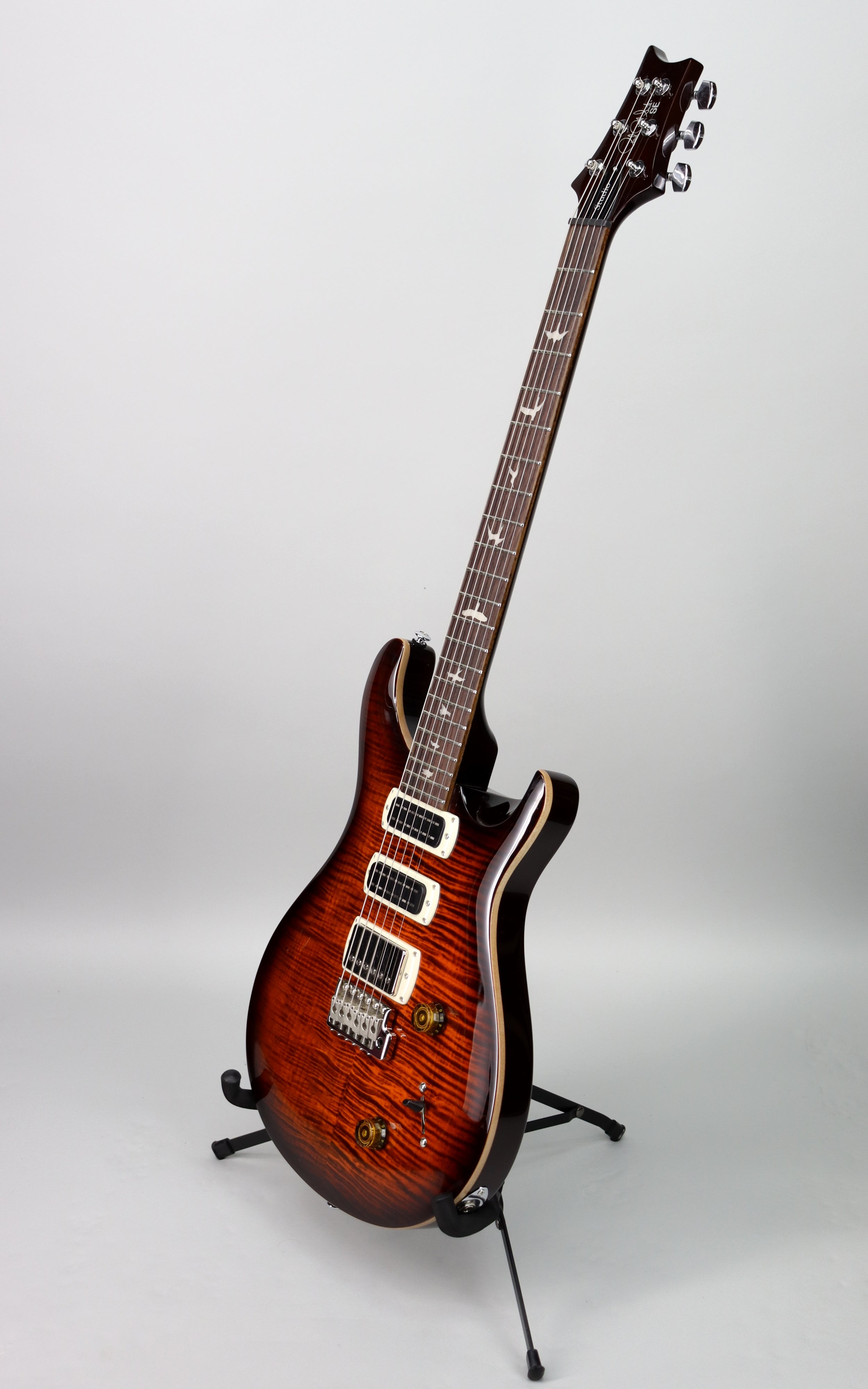 Paul Reed Smith SE Studio Electric Guitar - Orange Tiger Smokeburst Finish | Professional Grade for Stage & Studio Performances