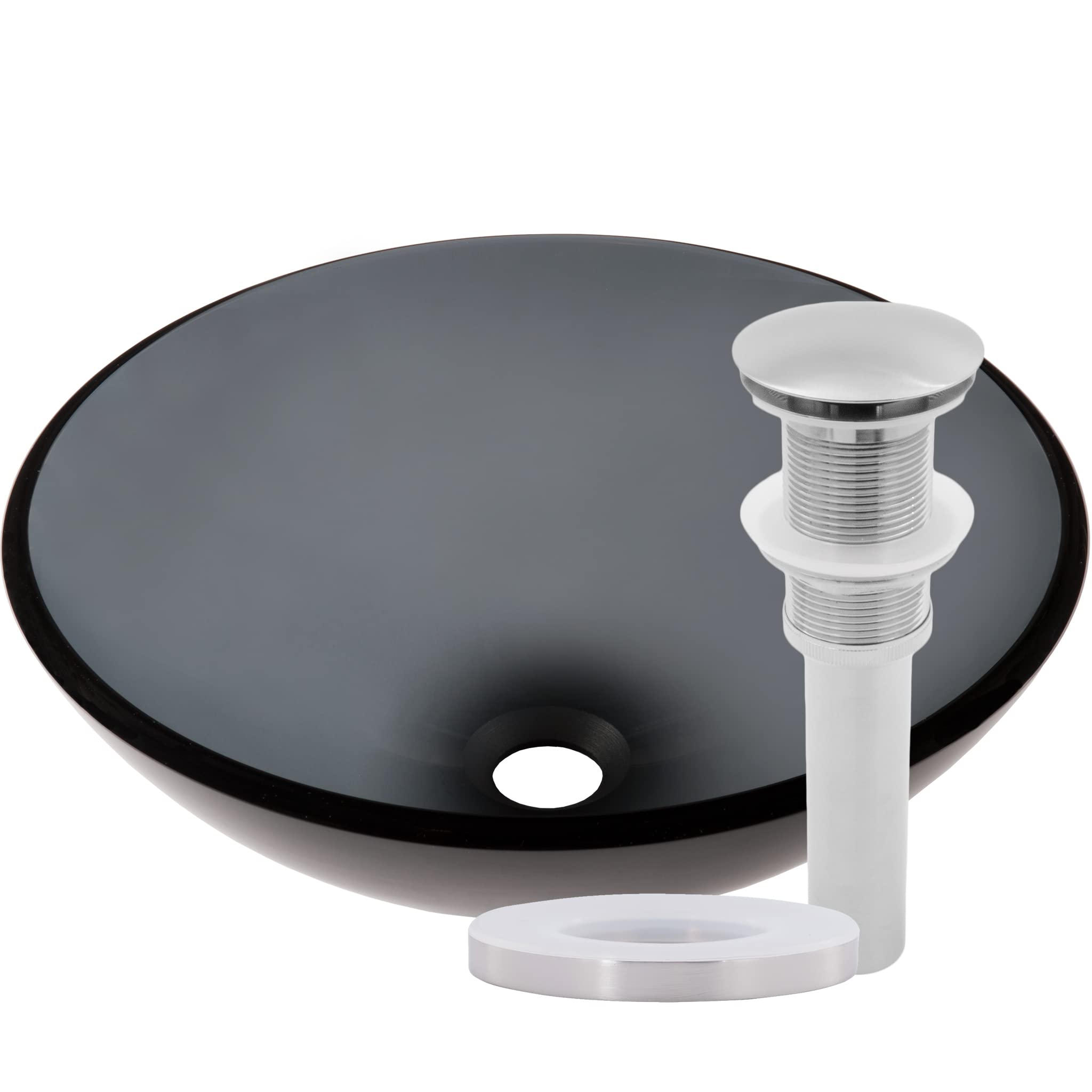 Novatto TIS-168GBN Undermount Kitchen Sink 16 Gauge Brushed Nickel Stainless Steel - Perfect for Modern Farmhouse & Contemporary Kitchen Remodels