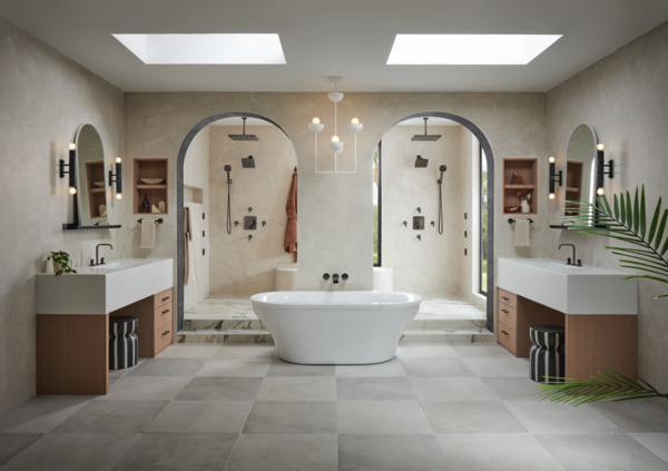Brizo 88867 BNX Brilliance Black Onyx 4-Setting 1.75 GPM Wall Mount Hand Shower - Perfect for Bathroom, Spa & Relaxation