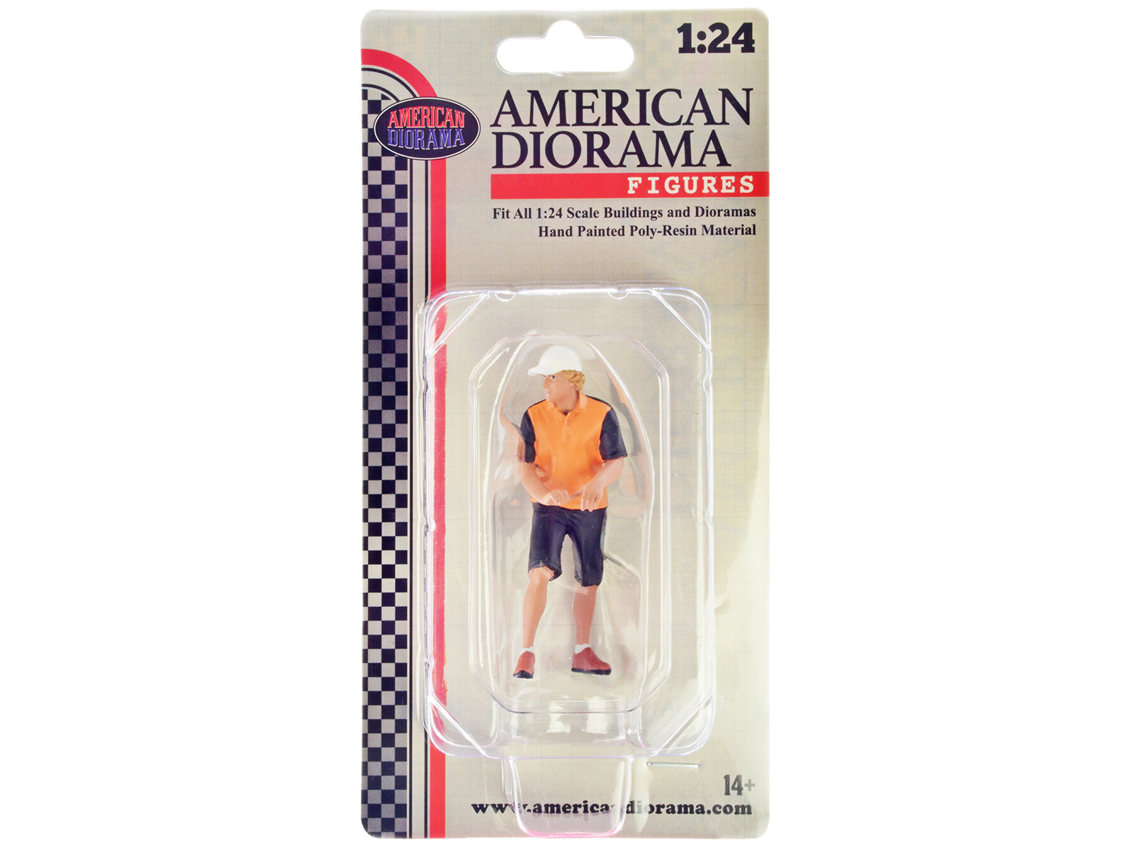 Detail Masters Figure 2 (Detail Prep) for 1/24 Scale Models by American Diorama - Perfect for Model Car Displays, Diorama Scenes & Collector Showcases