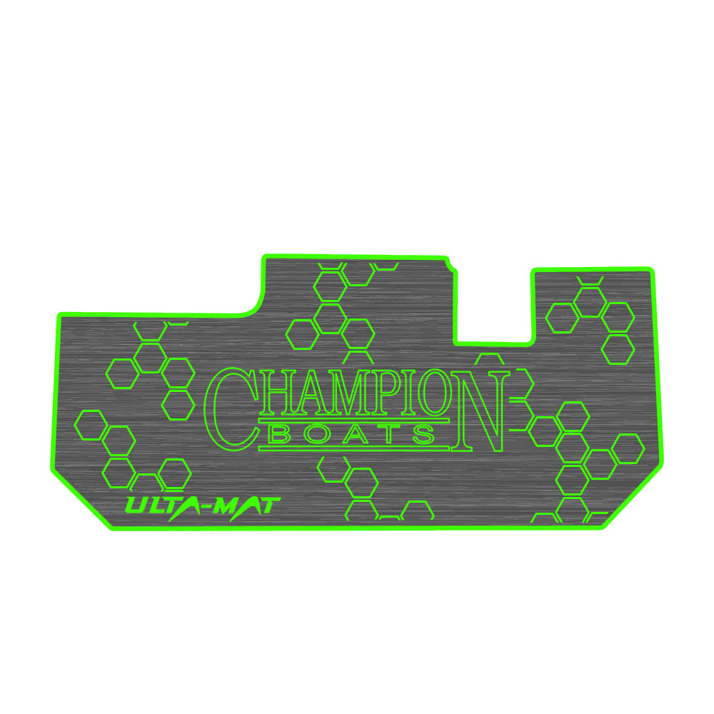 Hennessey Outdoors Ulta Mat Non-Slip Boat Flooring - 2005 Champion 198 Cockpit Kit - Perfect for Fishing, Boating & Marine Applications