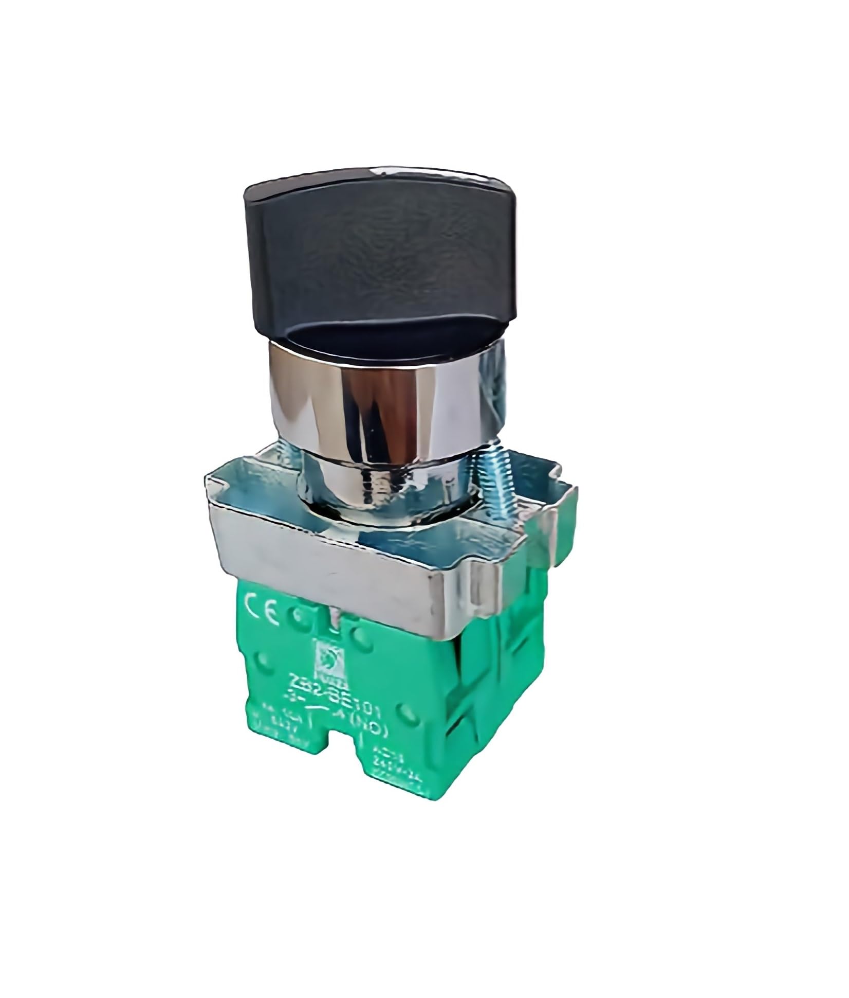 XB2-BD33 3 Position Selector Switch with 2 NO Contacts ZB2-BE101 - 22mm Mounting Hole for Industrial Control Panels & Machinery