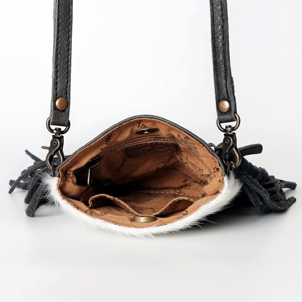American Darling Crossbody Messenger Bag for Women - Stylish & Durable ADBGS153BKWFRNG - Perfect for Work, Travel & Everyday Use
