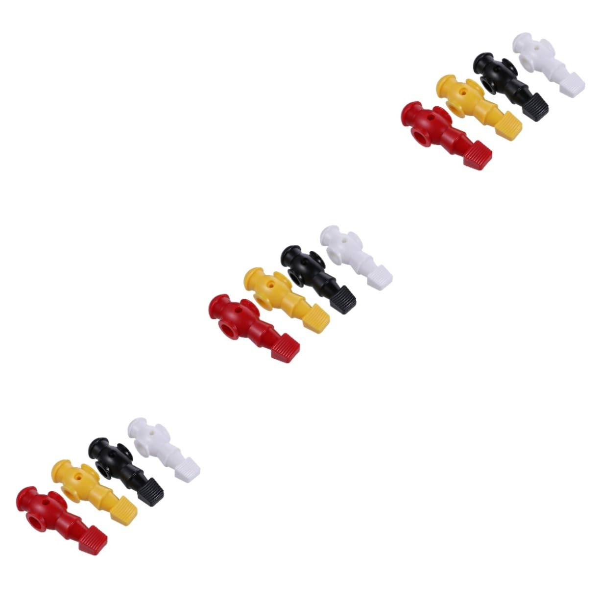 BESPORTBLE 12-Piece Foosball Table Accessories Set - Replacement Parts for Table Football Game - Perfect for Home, Bar, Game Room & Arcade Entertainment