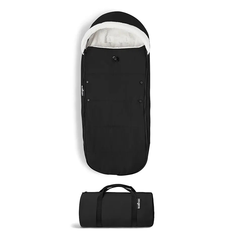 YOYO Baby Stroller Footmuff - Soft & Warm Winter Foot Cover for Strollers - Black - Perfect for Cold Weather & Outdoor Walks