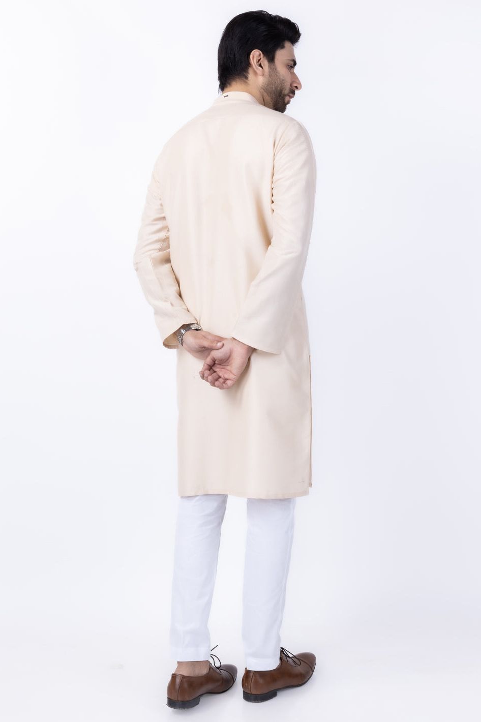 Premium Cotton Cream Kurta for Women - Comfortable & Stylish Indian Ethnic Wear - Perfect for Festivals, Weddings & Casual Outings