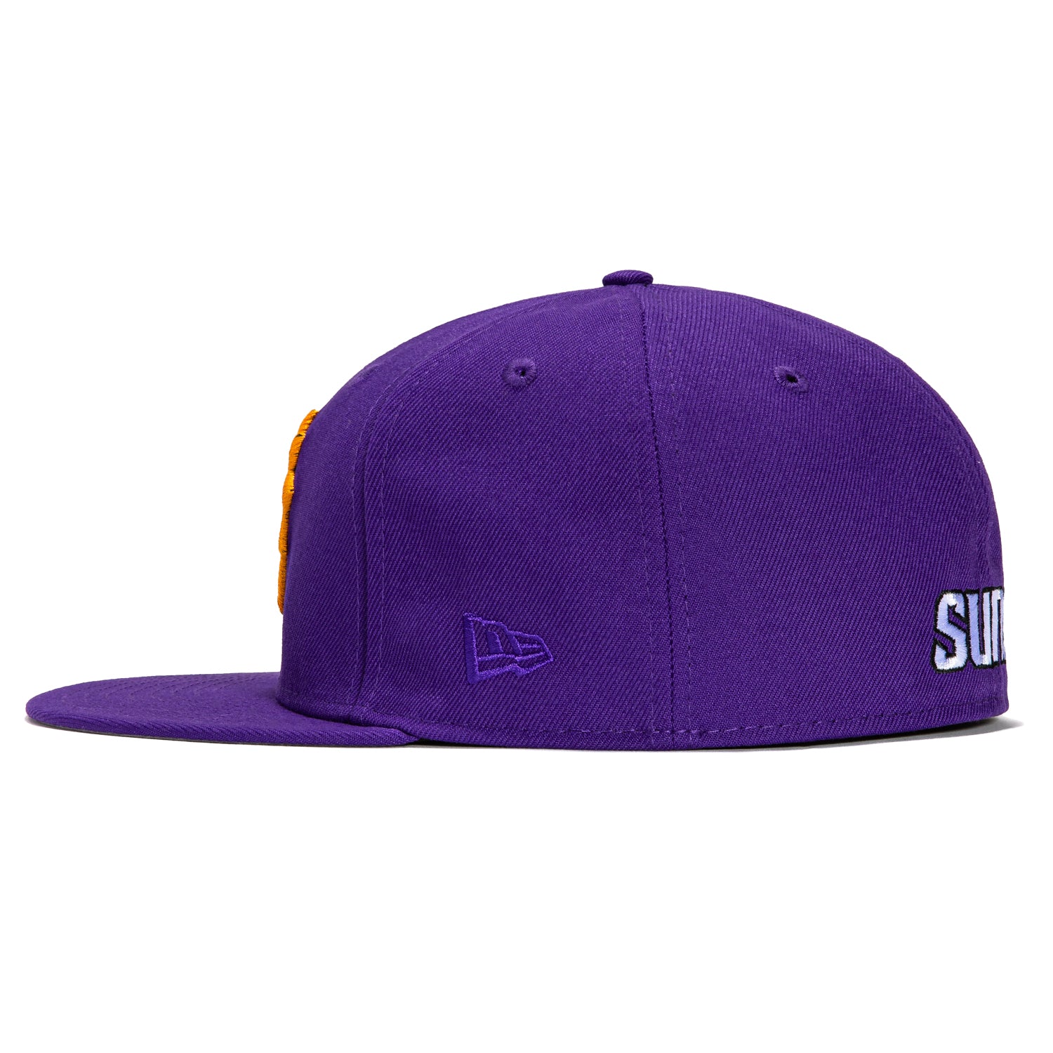 New Era 59Fifty Phoenix Suns Burst Adjustable Snapback Hat - Purple NBA Basketball Cap for Men & Women - Perfect for Games, Streetwear & Sports Fans