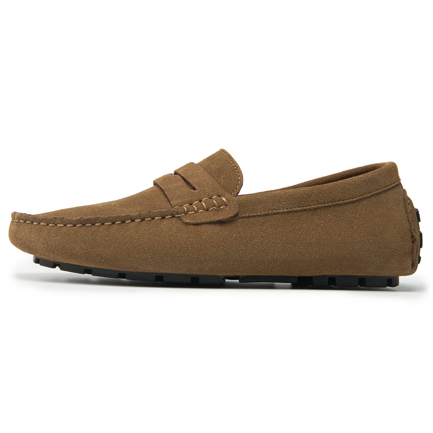 Go Tour Men's Penny Loafers - Comfortable Moccasin Driving Shoes for Men | Slip-On Casual Boat Shoes | Perfect for Office, Travel & Weekend Outings