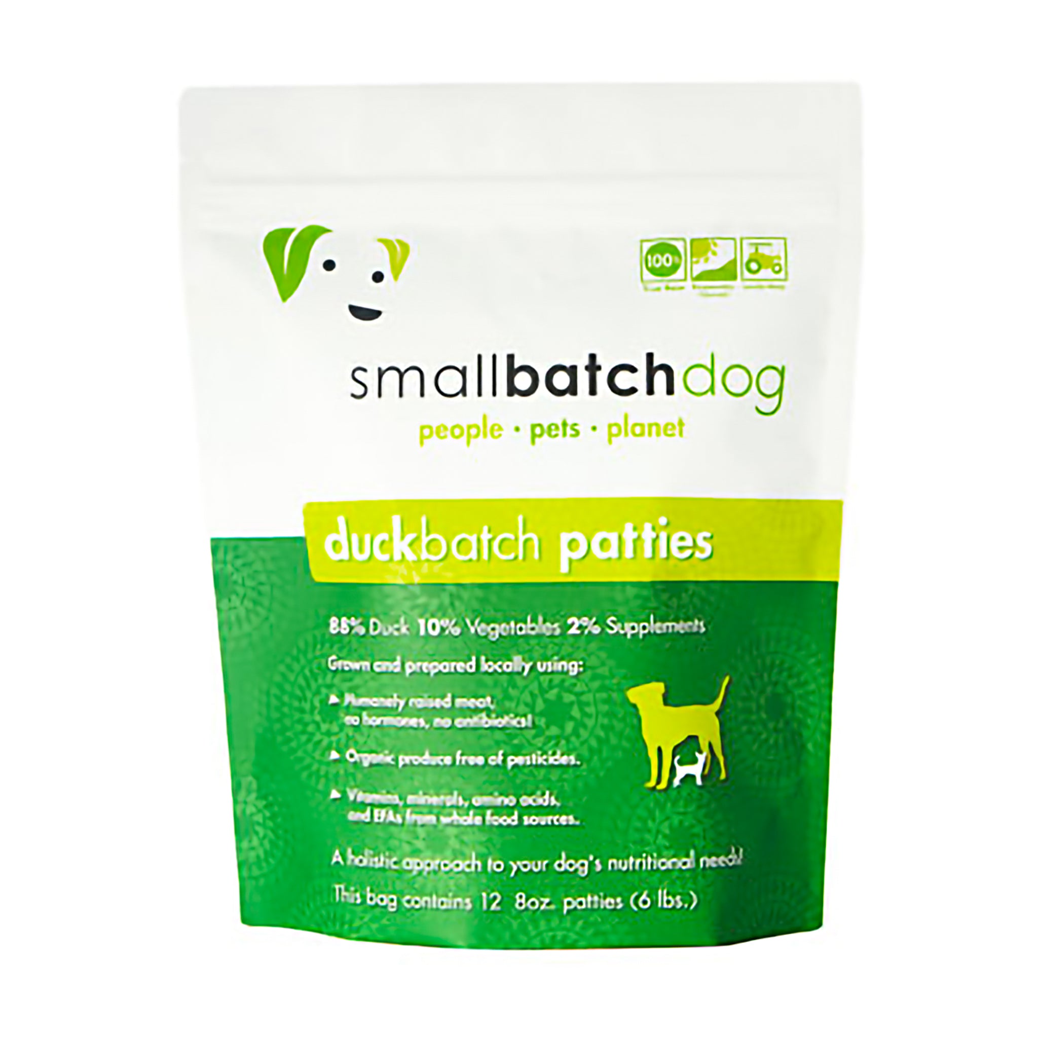 Premium Small Batch Raw Frozen Duck Diet for Dogs - High Protein, Grain-Free, Natural Nutrition for Puppies & Adult Dogs - Perfect for Raw Feeding & Allergy Relief