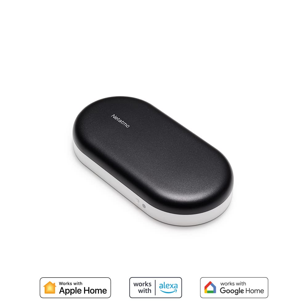 Netatmo Smart Air Conditioner Controller - WiFi Thermostat for All AC & Heat Pumps | Energy Saving | Works with Alexa, Google Assistant & Siri (NAC-IB) | Perfect for Home Automation & Climate Control