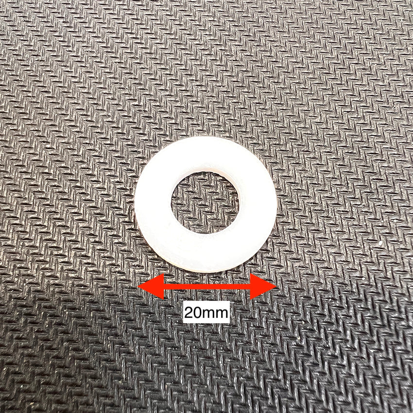 Battistella 20mm Teflon Steam Cap Washer - High Temperature Resistant for Coffee Machines & Espresso Makers