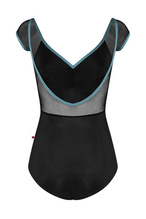 Yumiko Women's ELI Cap Sleeve Dance Leotard - Ballet, Contemporary & Gymnastics Performance Wear