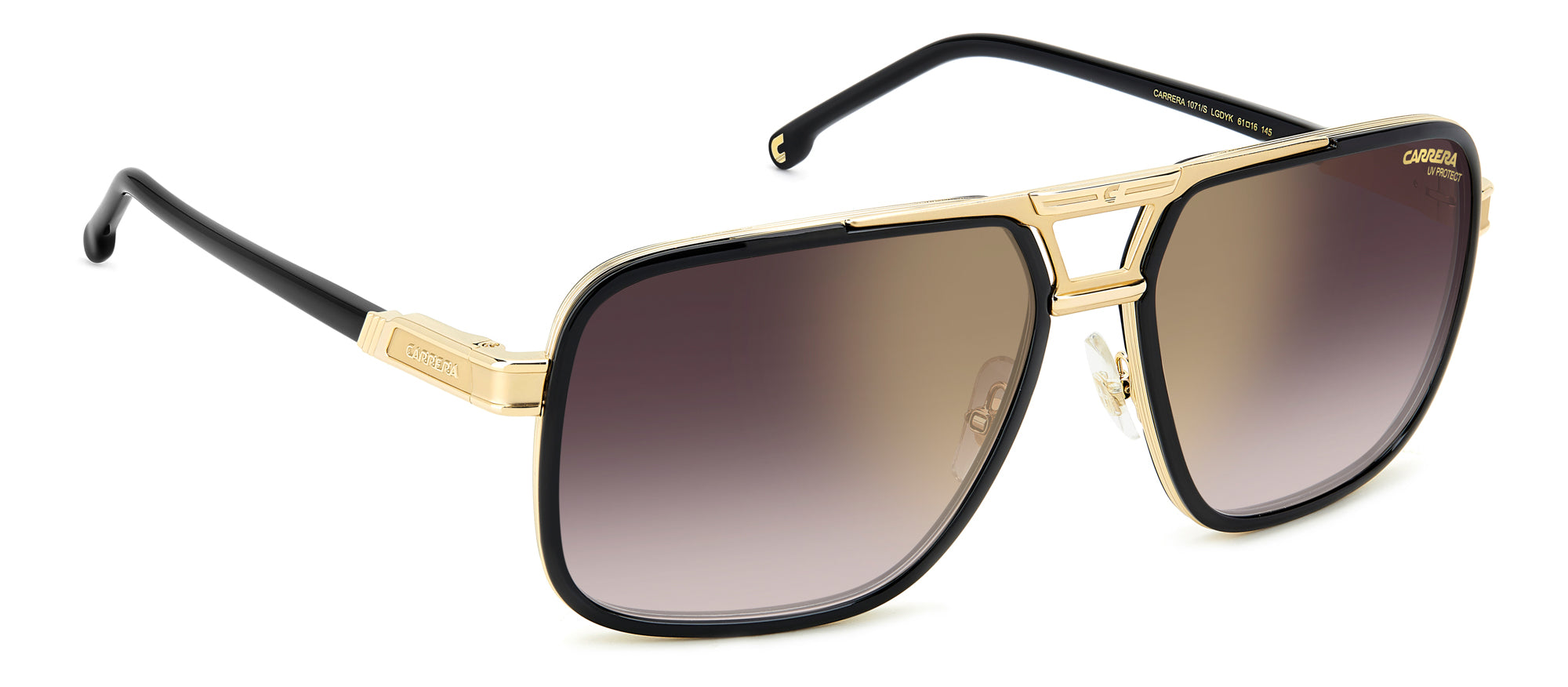 Carrera 1071 S Sunglasses - Polarized UV Protection Aviator Style for Men & Women - Perfect for Driving, Outdoor Sports & Summer Fashion