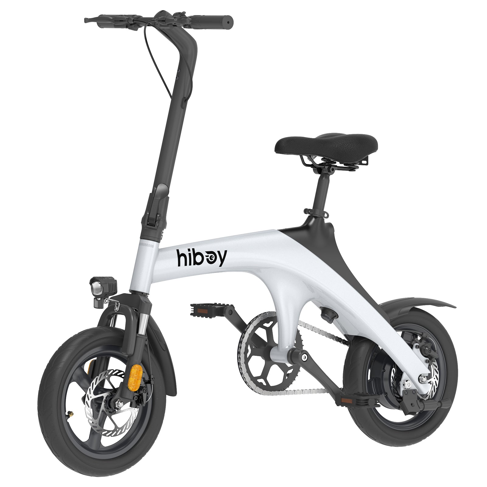 Hiboy C1 Folding Electric Bike for Adults - 350W Motor, 18.6MPH, 25-40 Miles Range - Perfect for Commuting, City Riding & Outdoor Adventures