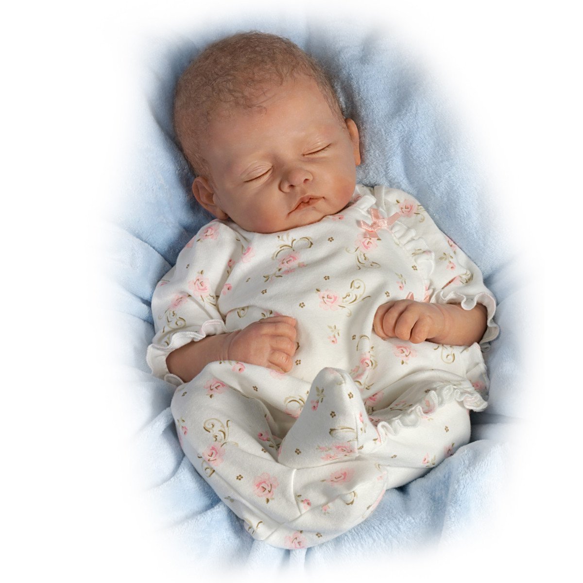 Ashton-Drake Galleries Bella Rose Realistic Reborn Baby Doll - Perfect for Collectors, Nursery Decor, and Gift Giving
