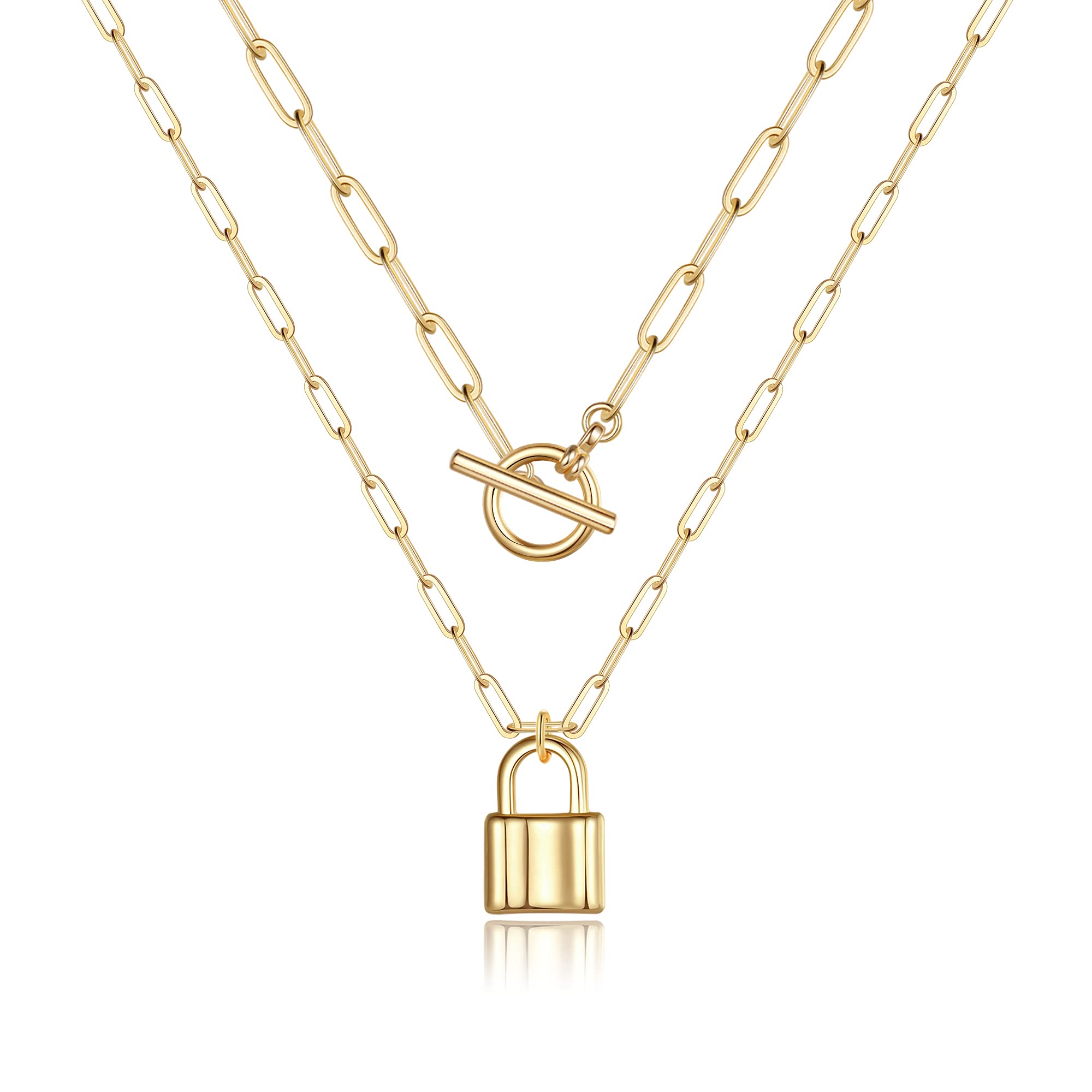 Turandoss 14K Gold Plated Dainty Choker Necklace for Women - Handmade Medallion Snake Link Chain with Cross, Star & Moon Charms | Adjustable Simple Choker Jewelry for Everyday Wear, Date Night & Gift Giving