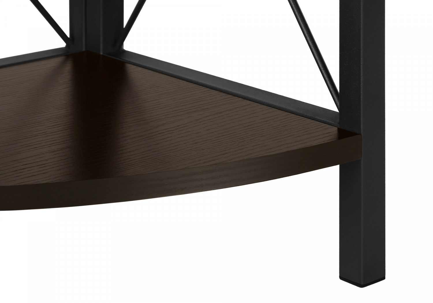 Zeva Dark Brown Bookcase - 5-Tier Wooden Bookshelf for Home & Office Storage - Perfect for Living Room, Bedroom, or Study Organization