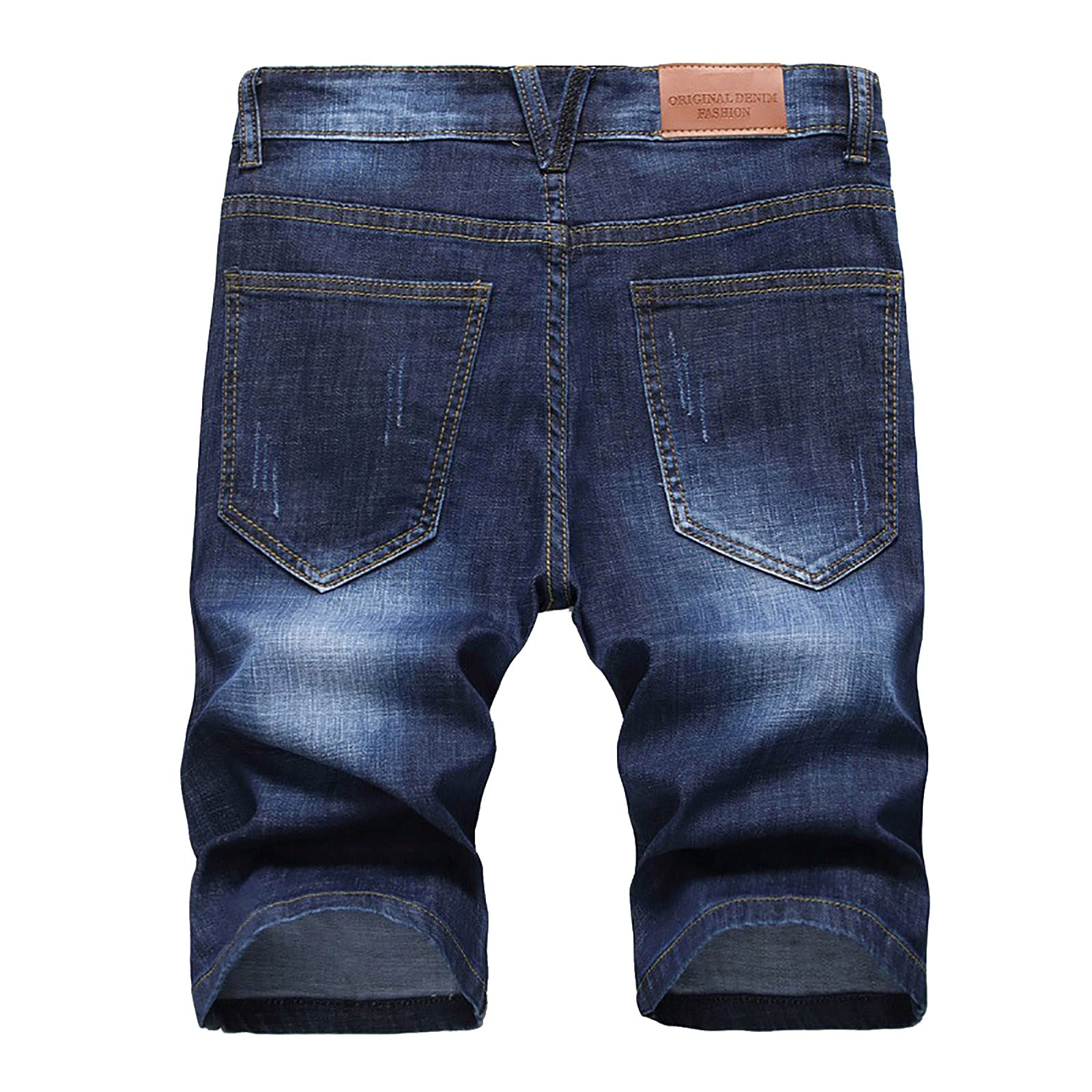 Ripped Distressed Denim Jeans for Men - High Waist Retro Stretch Skinny Jeans | Summer Fashion Pants | Perfect for Casual Wear, Street Style & Night Out