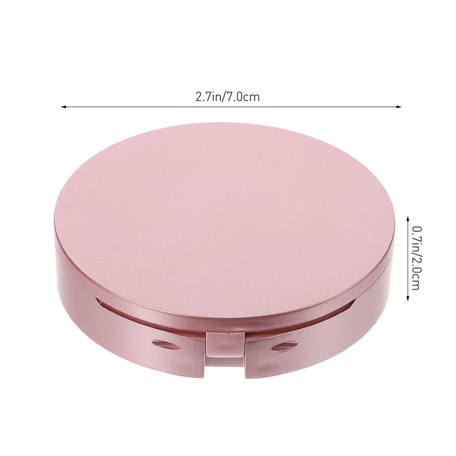 SOLUSTRE 6-Pack Empty Eyelash Packaging Circle Boxes - Eyelash Storage Container for Extensions, False Lashes & Accessories - Perfect for Salons, Makeup Artists & Home Organizers