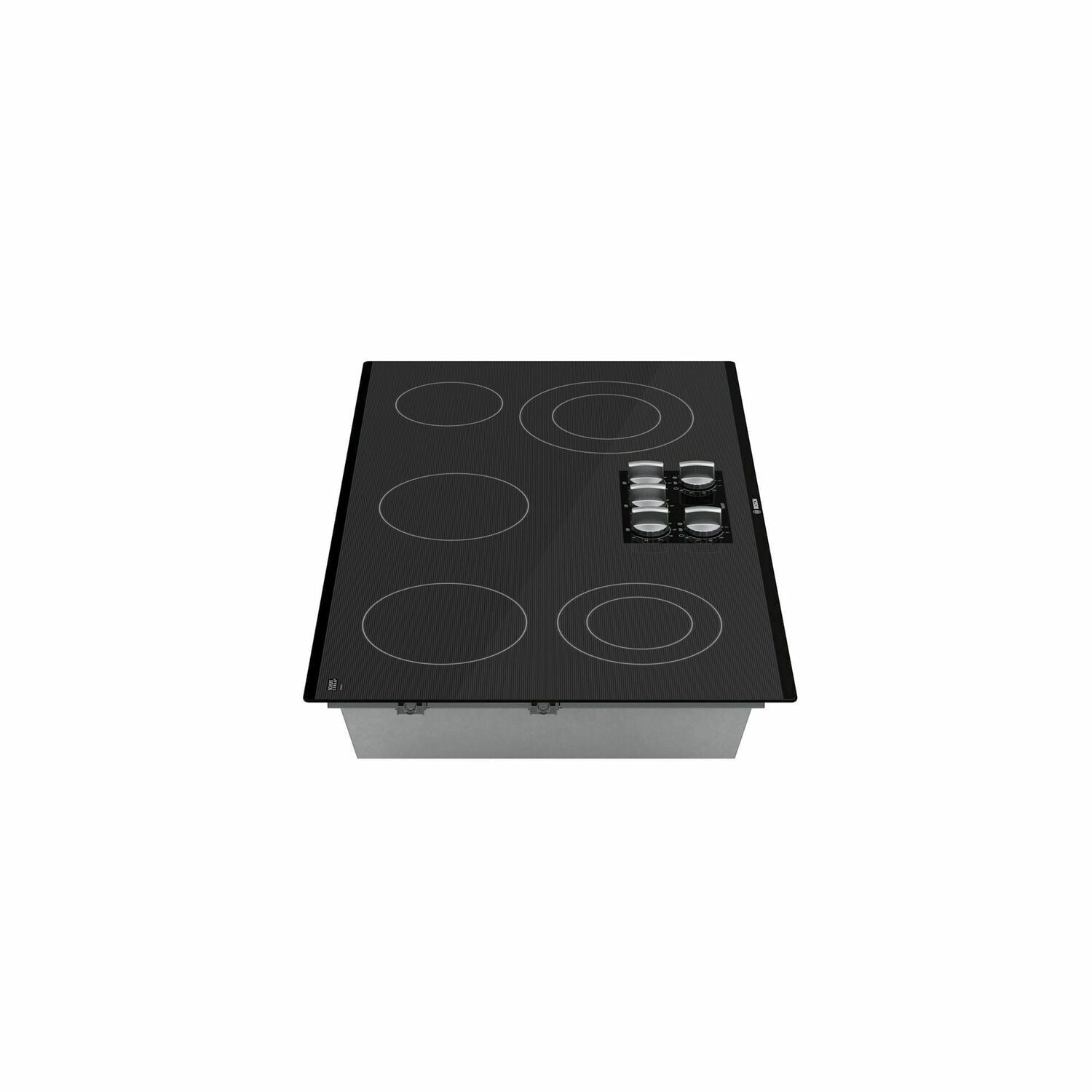 Bosch NEM5666UC 500 Series 36-Inch Electric Cooktop with 5 Elements - Black Glass Surface for Modern Kitchens - Perfect for Home Cooking & Entertaining