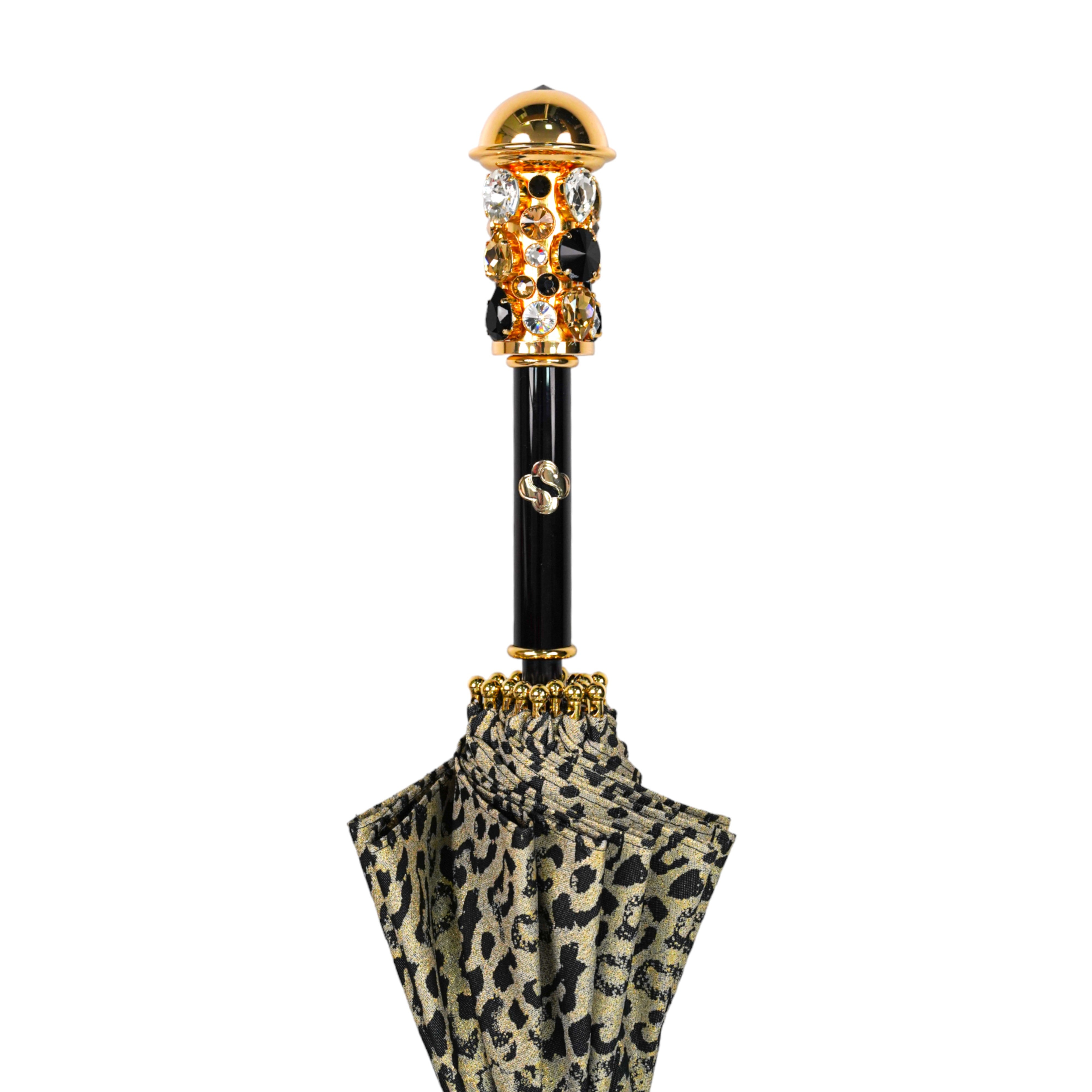 Exclusive Leopard Print Handbag by ilMarchesato - Premium Italian Leather Crossbody Bag for Women | Perfect for Date Nights, Parties & Special Occasions