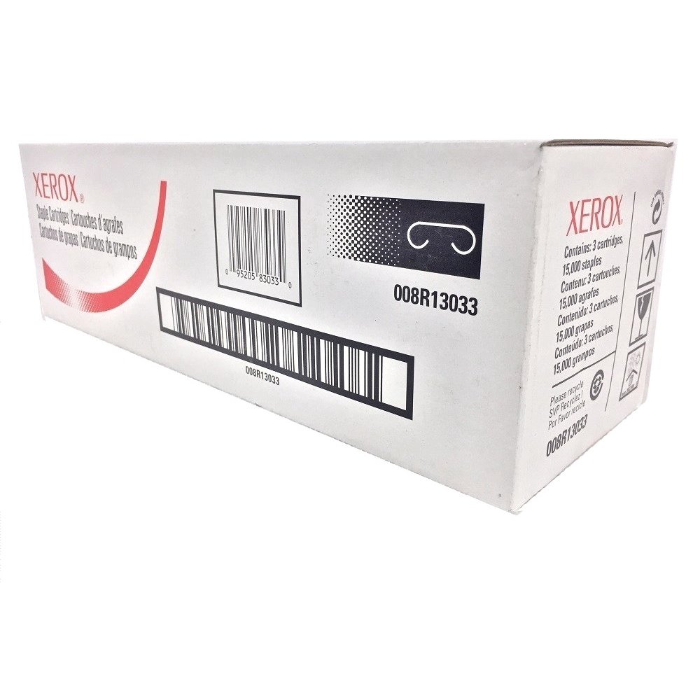 Xerox 008r13033 Staples - 5,000 Staples per Cartridge, 3 Cartridges per Box - Heavy Duty Staples for Office, School, and Home Paperwork Organization