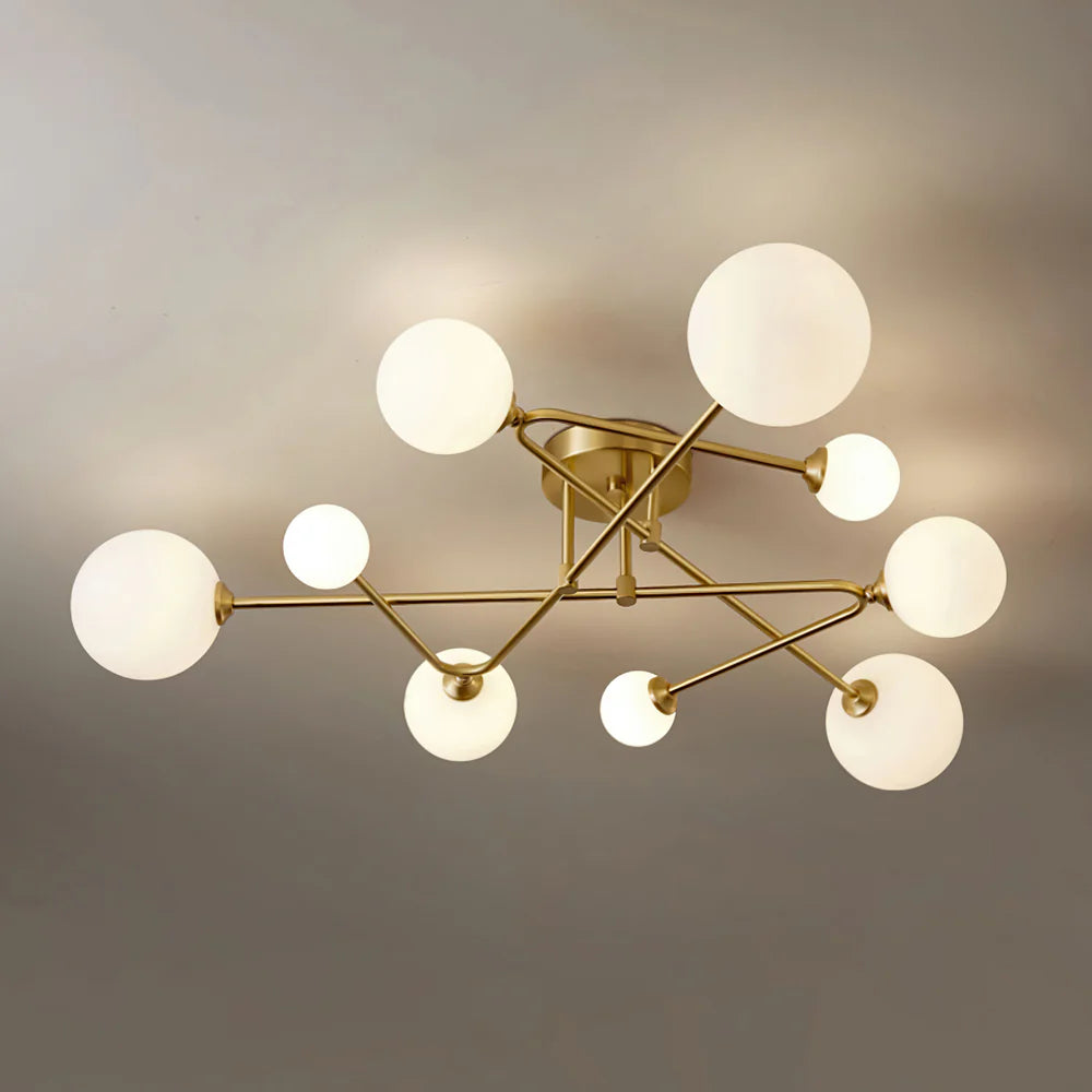 Modern Rong Head Ceiling Lamp - Stylish LED Chandelier Light Fixture for Living Room, Bedroom, Dining Room - Perfect for Home Decor and Ambient Lighting
