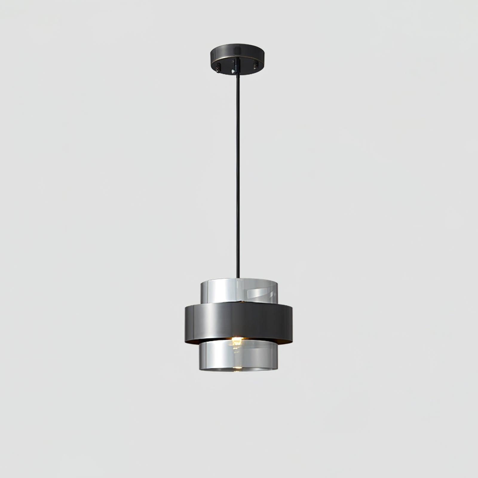 Modern Cylinder Down Pendant Lamp - Sleek Hanging Light Fixture for Kitchen Island, Dining Room & Bedroom Decor - Energy Efficient LED Lighting Solution
