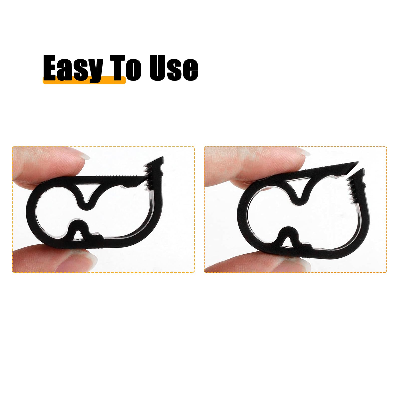 4PCS Adjustable Water Flow Control Tube Clips - 1/4