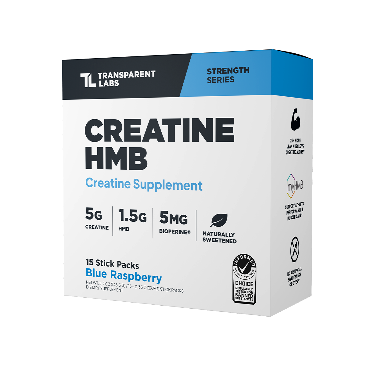 **StrengthSeries Creapure HMB Creatine Supplement - Premium Muscle Recovery & Strength Booster for Athletes & Bodybuilders | Post-Workout & Fitness Performance Enhancer**