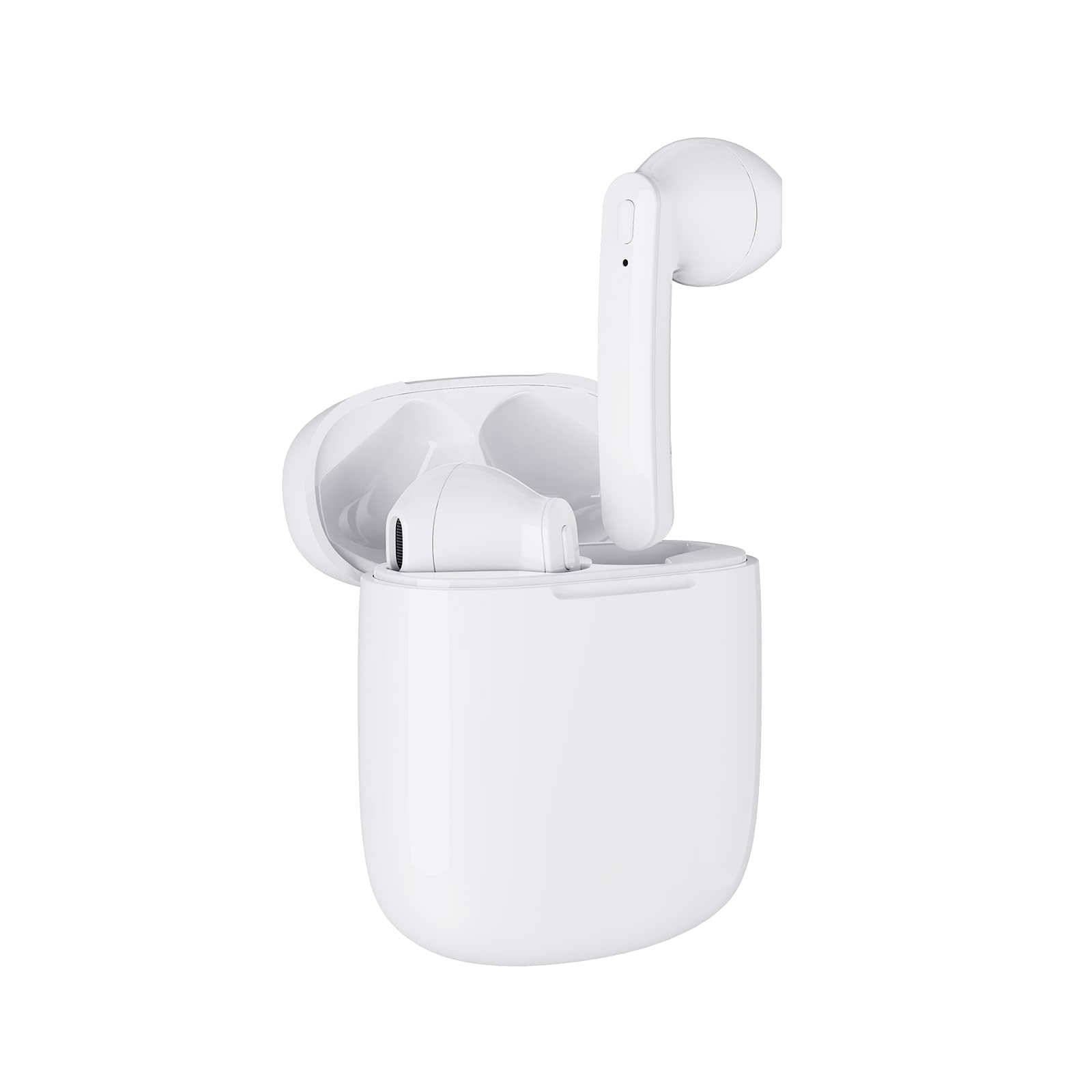 PSIER Wireless Bluetooth 5.3 Earbuds with Mic - 43H Playtime, IPX6 Waterproof, Premium Sound Quality - Perfect for Work, Home, Gym & Travel