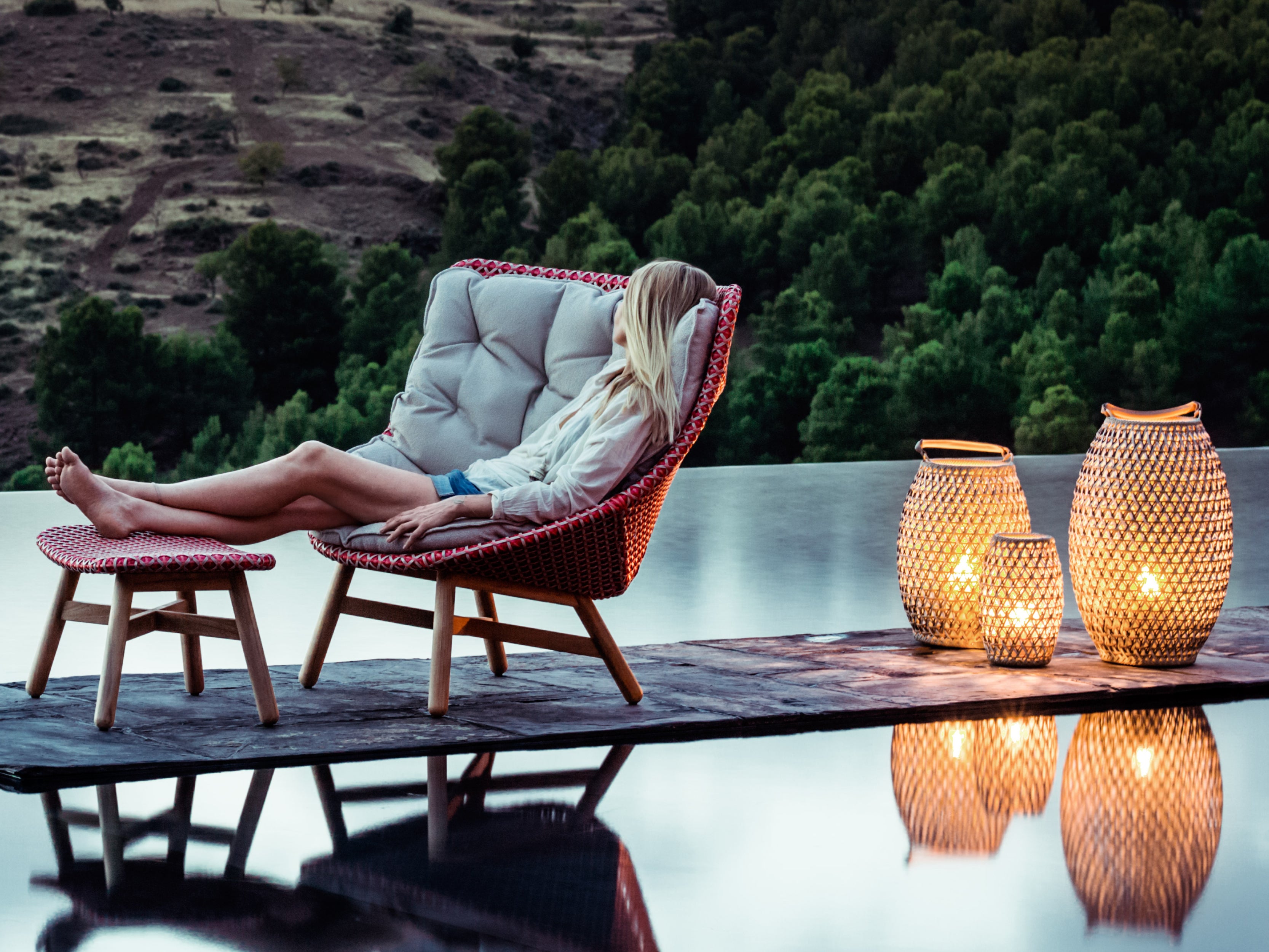 Dala Lantern - Handmade Swedish Decorative LED Light for Home, Garden, and Outdoor Decor | Perfect for Patio, Party, and Cozy Ambiance