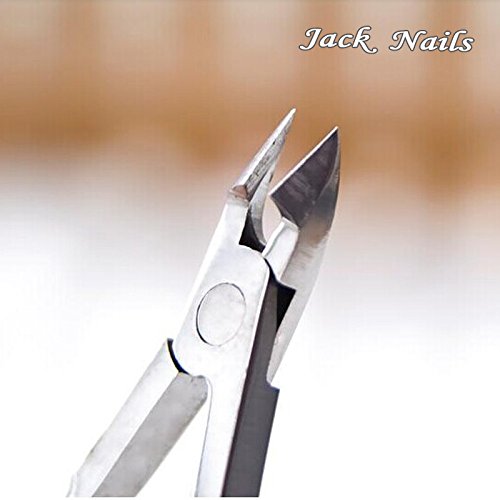 Professional Heavy Duty Stainless Steel Nail & Toenail Clippers for Thick & Ingrown Nails - Cuticle Remover Scissors & Cutters (9.5cm x 6cm) - Perfect for Pedicure, Manicure & Home Grooming