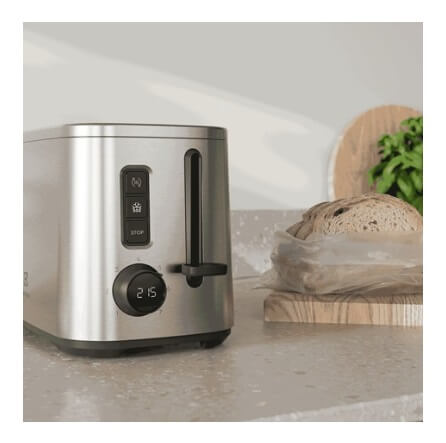 Electrolux E5TS1 50ST2 2-Slice UltimateTaste 500 Toaster - Perfect for Breakfast, Sandwiches & Bagels - Quick & Even Toasting for Home or Office Use