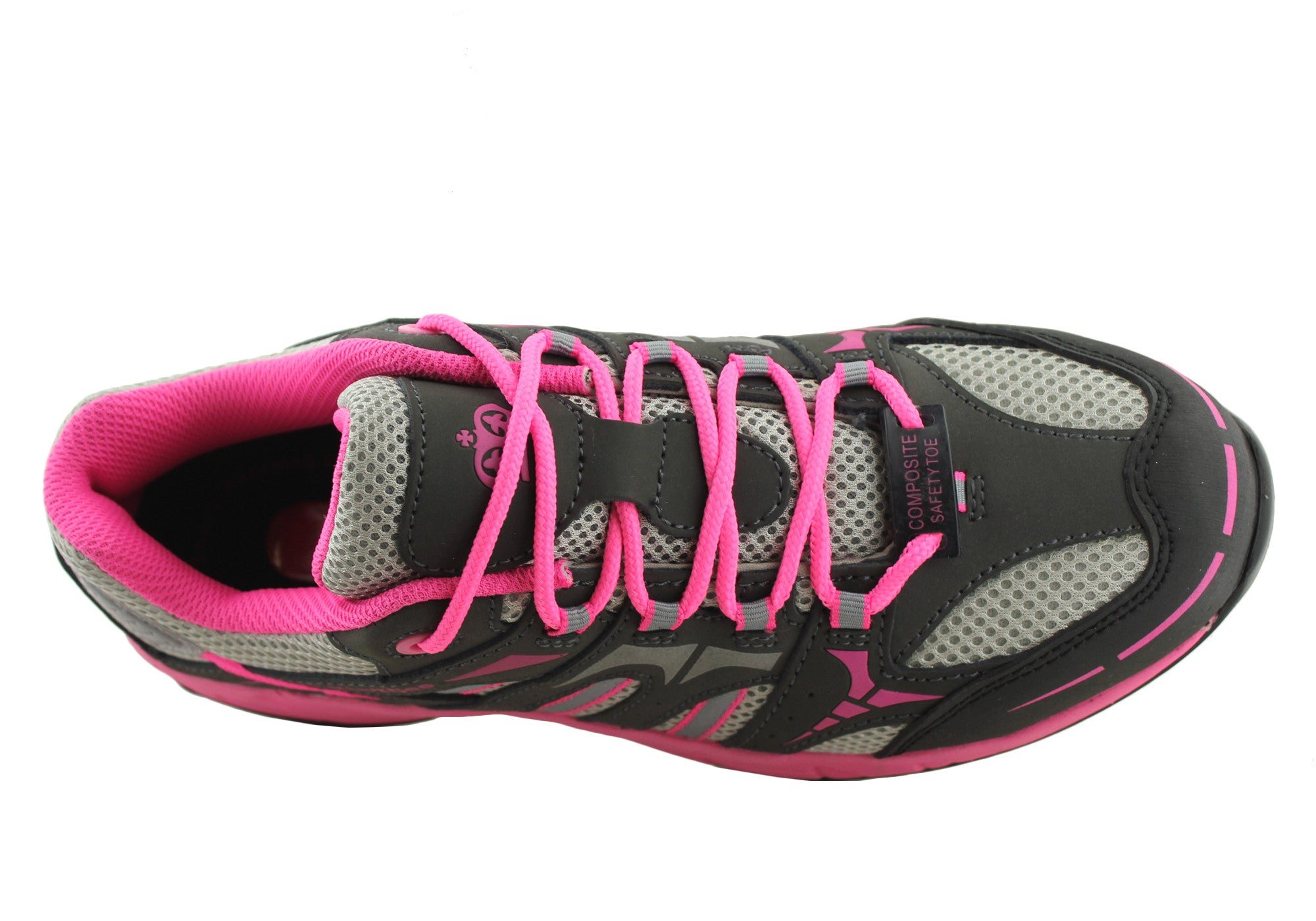 King Gee Women's Comp Tec G3 Composite Toe Safety Shoes - Lightweight Work Boots for Construction, Warehouse & Industrial Use