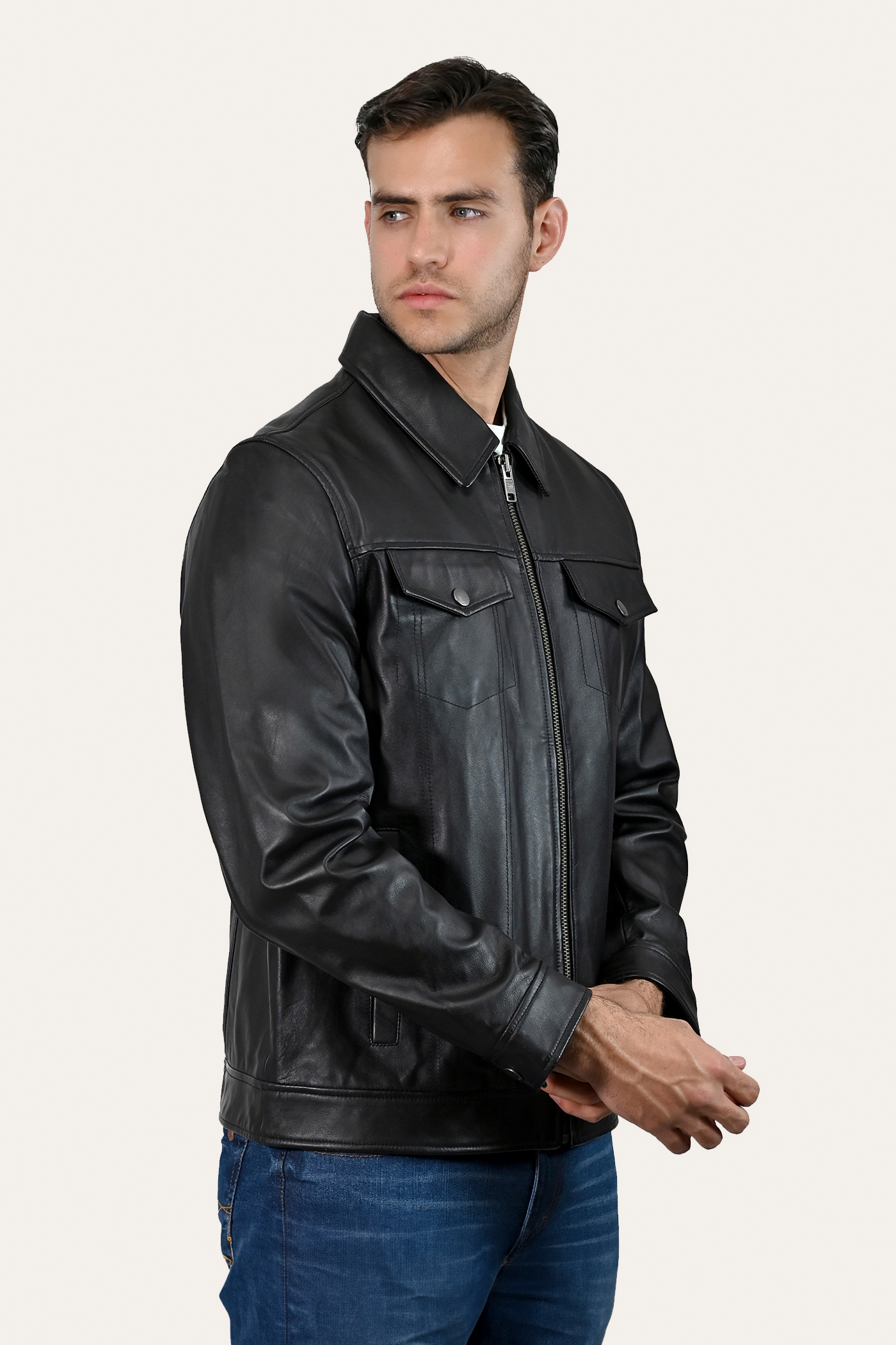 Men's Durango Trucker Jacket - Classic Denim Workwear for Outdoor & Casual Wear | Perfect for Work, Hiking & Everyday Style