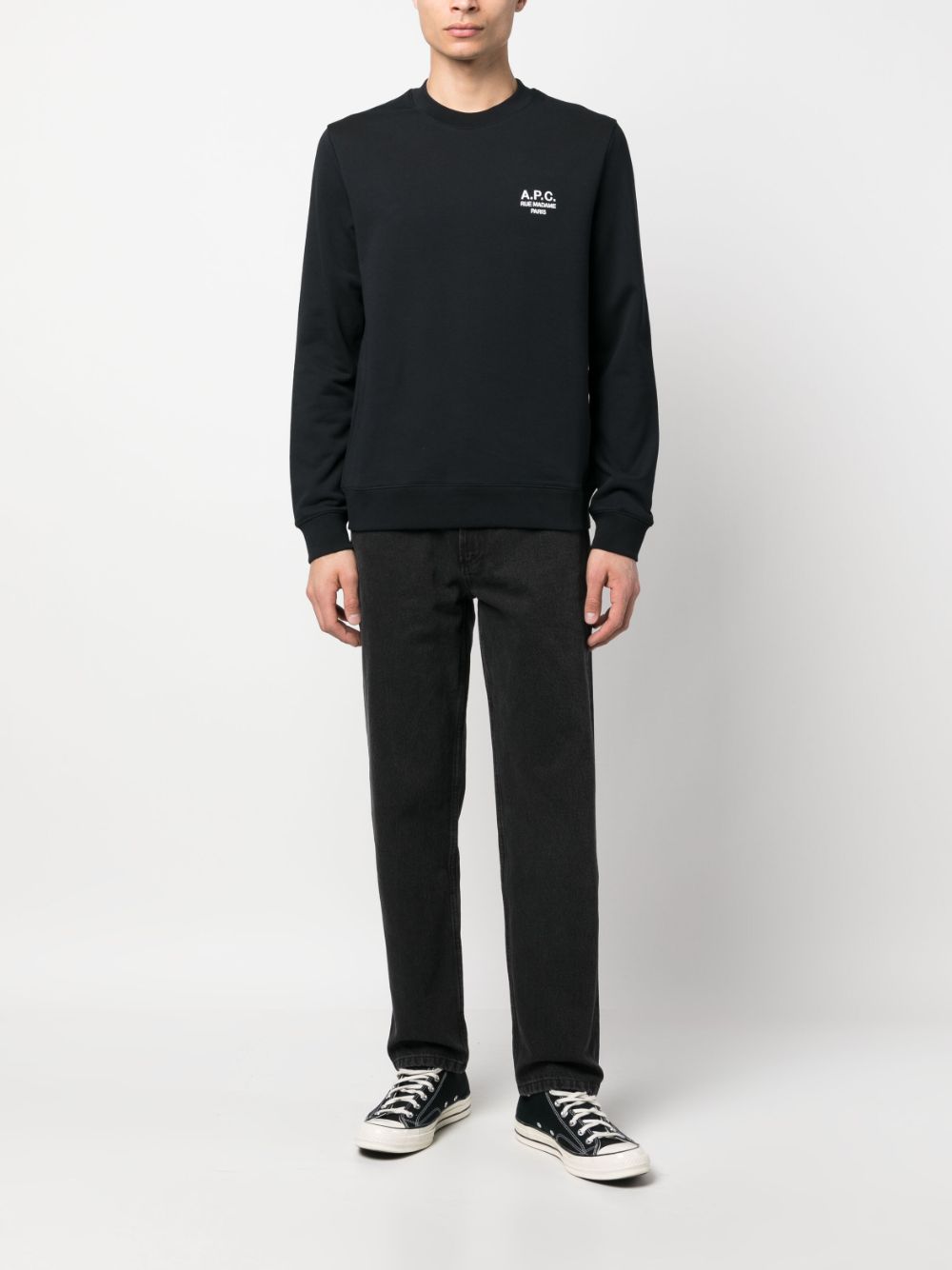 A.P.C. Black Cashmere Sweater for Women | Soft & Warm Winter Pullover | Perfect for Office, Travel & Casual Outfits