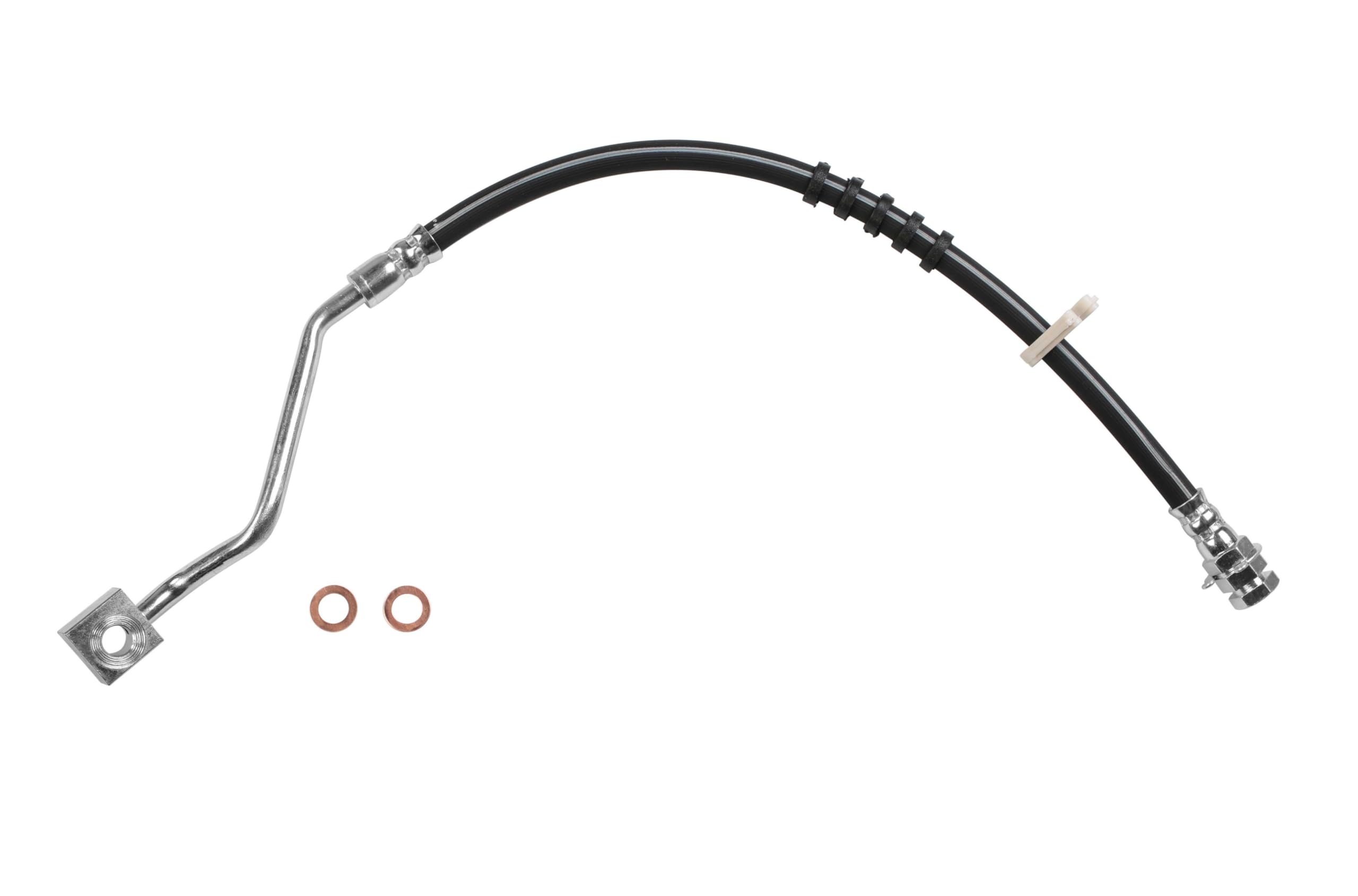 Sunsong 2201257 Brake Hydraulic Hose - High Performance Replacement Hose for Cars, Trucks & SUVs | Durable & Reliable Braking System Part | Perfect for DIY Auto Repairs & Professional Mechanics