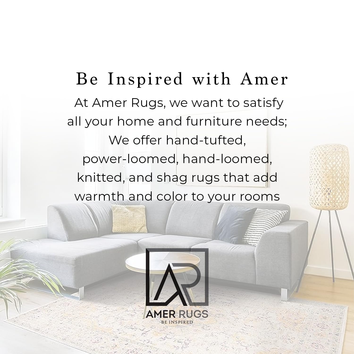 AMER Rugs Bohemian Hialeah Collection 8x10 Indoor/Outdoor Area Rug - Machine Washable Grey Bohemian Rug for Living Room, Bedroom, Dining Room, Kitchen | Perfect for Home Decor, Patio & High Traffic Areas