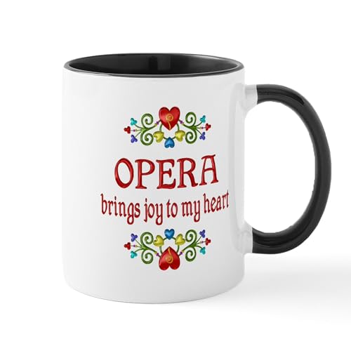 White/Black Inside - Opera Joy Mug