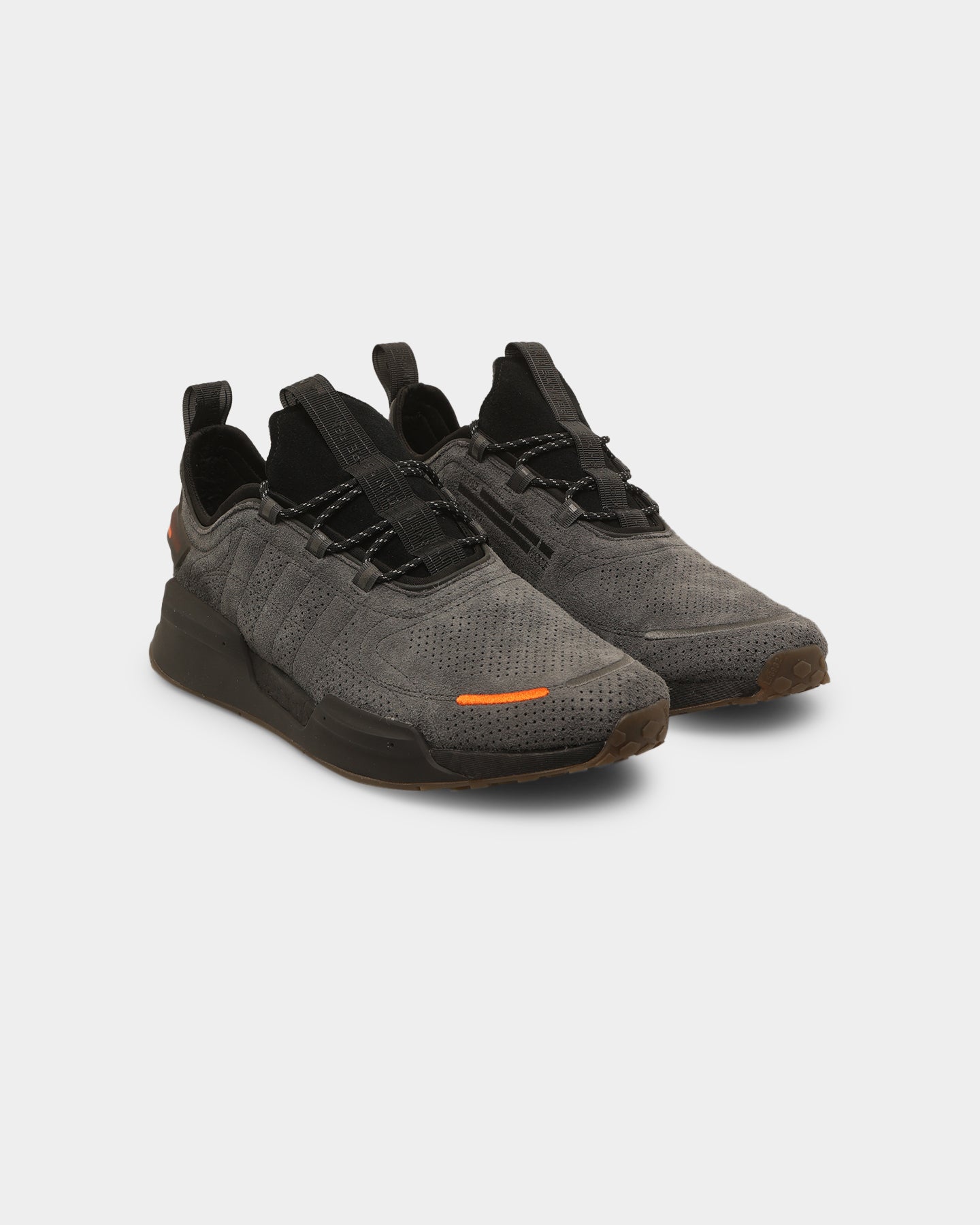 Adidas NMD_V3 Running Shoes for Men - Grey Six/Core Black | Lightweight Comfort Sneakers for Jogging, Gym & Casual Wear