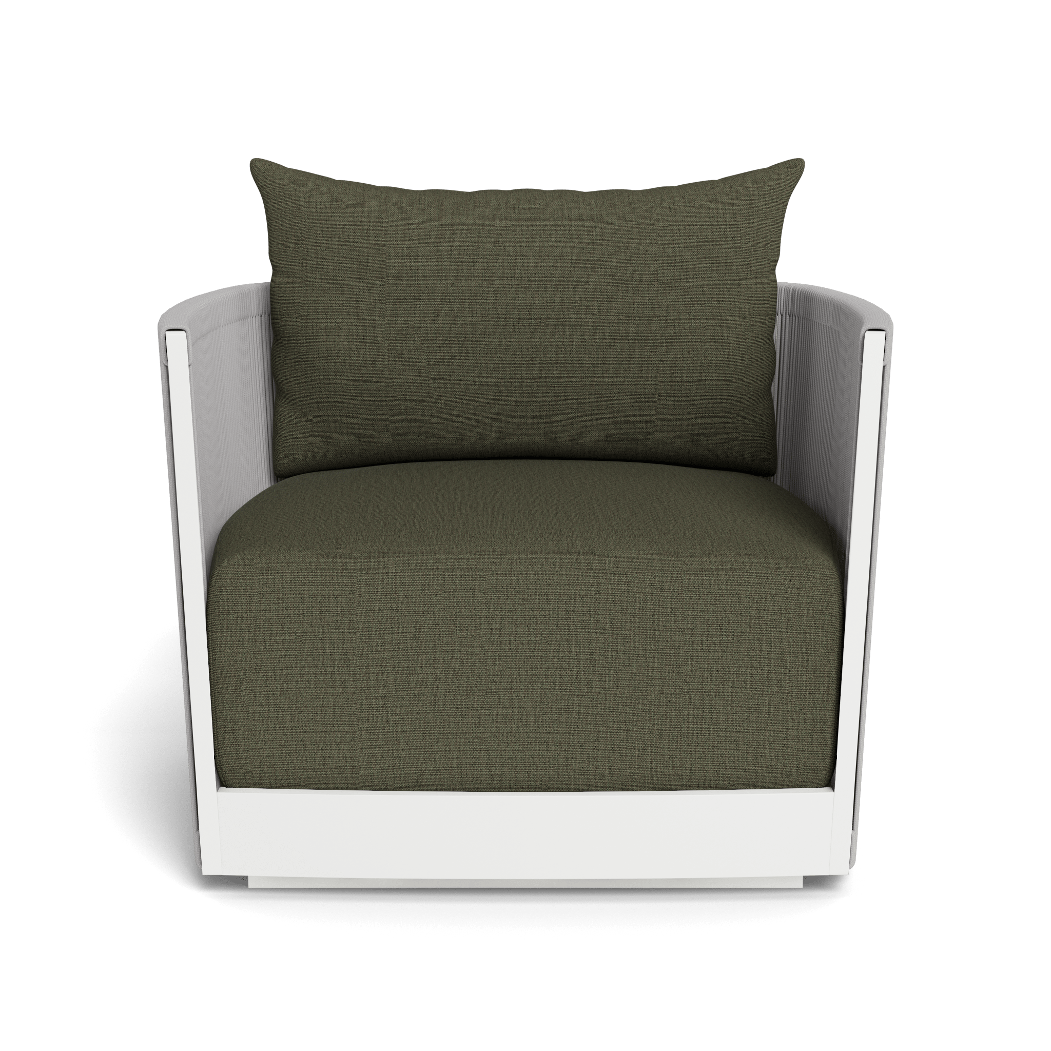 Antigua Swivel Lounge Chair - Modern Patio Furniture for Outdoor Relaxation, Garden, Poolside & Backyard Comfort