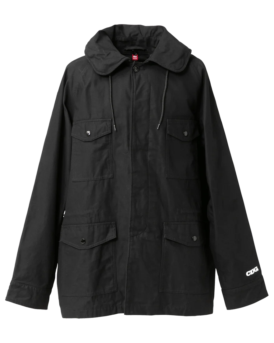 PREORDER CDG x ALPHA AIR FORCE FIELD JACKET - Stylish Military-Inspired Outerwear for Urban Fashion & Streetwear
